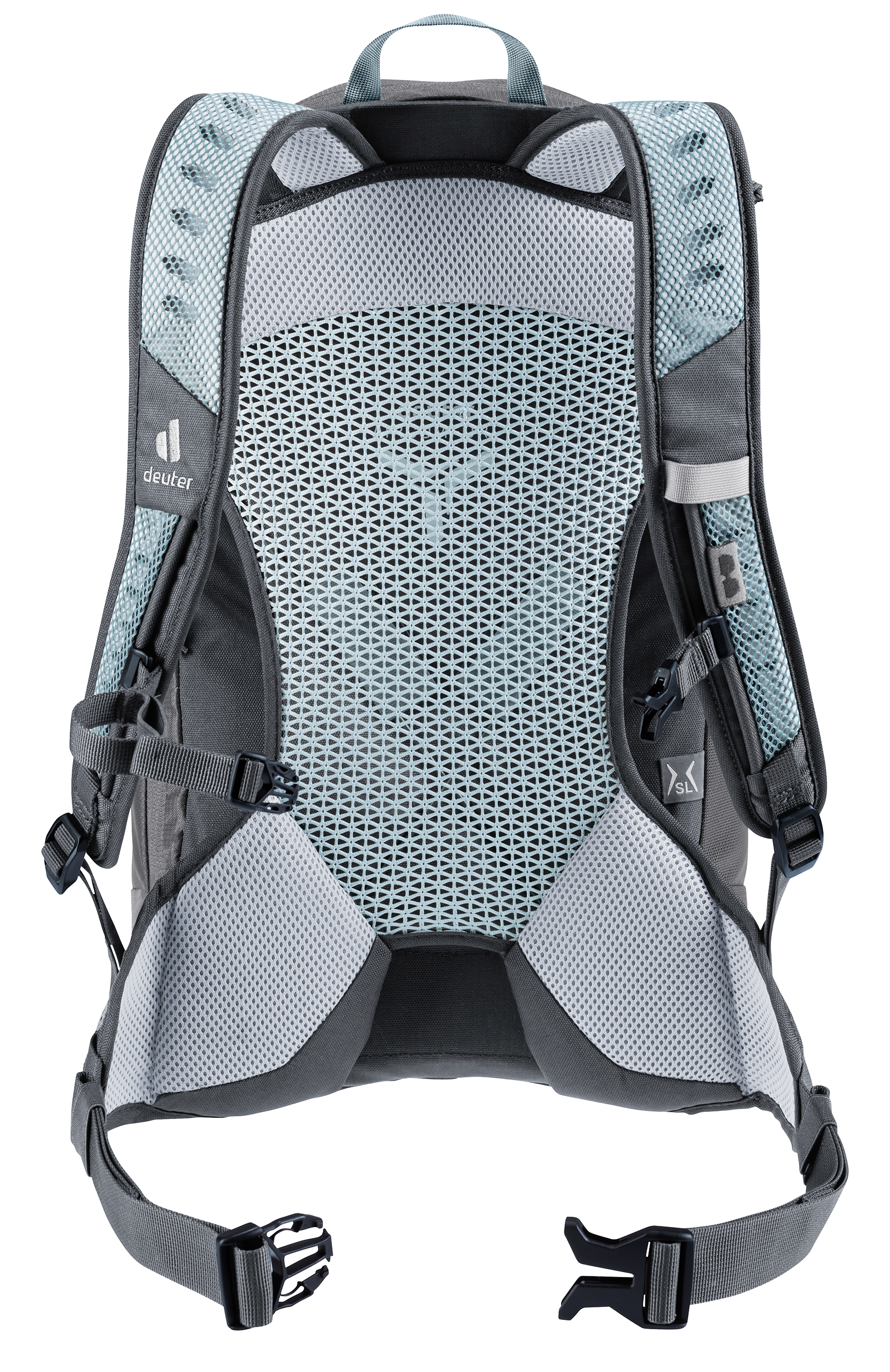 Wanderrucksack DEUTER "AC LITE 15 SL", grau (shale, graphit), Rucksäcke, B/H/T: 28cm x 44cm x 20cm, Obermaterial: 100% Polyester, für sportliche Tagesausflüge, mit großer Reißverschluss-Frontöffnung, B:28cm H:44cm T:20cm 2