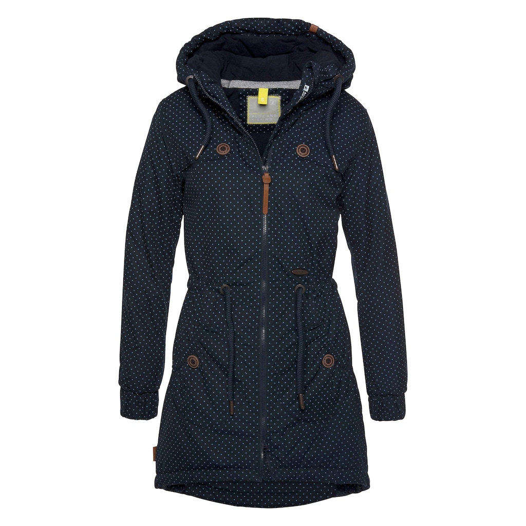 Alife & Kickin Outdoorjacke »CharlotteAK B«, mit Kapuze