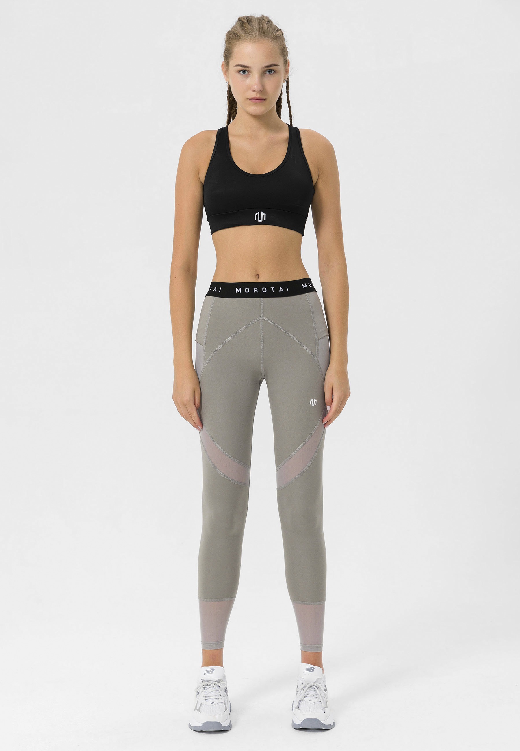 MOROTAI Leggings »MOROTAI Damen Morotai Mesh Performance Tights«