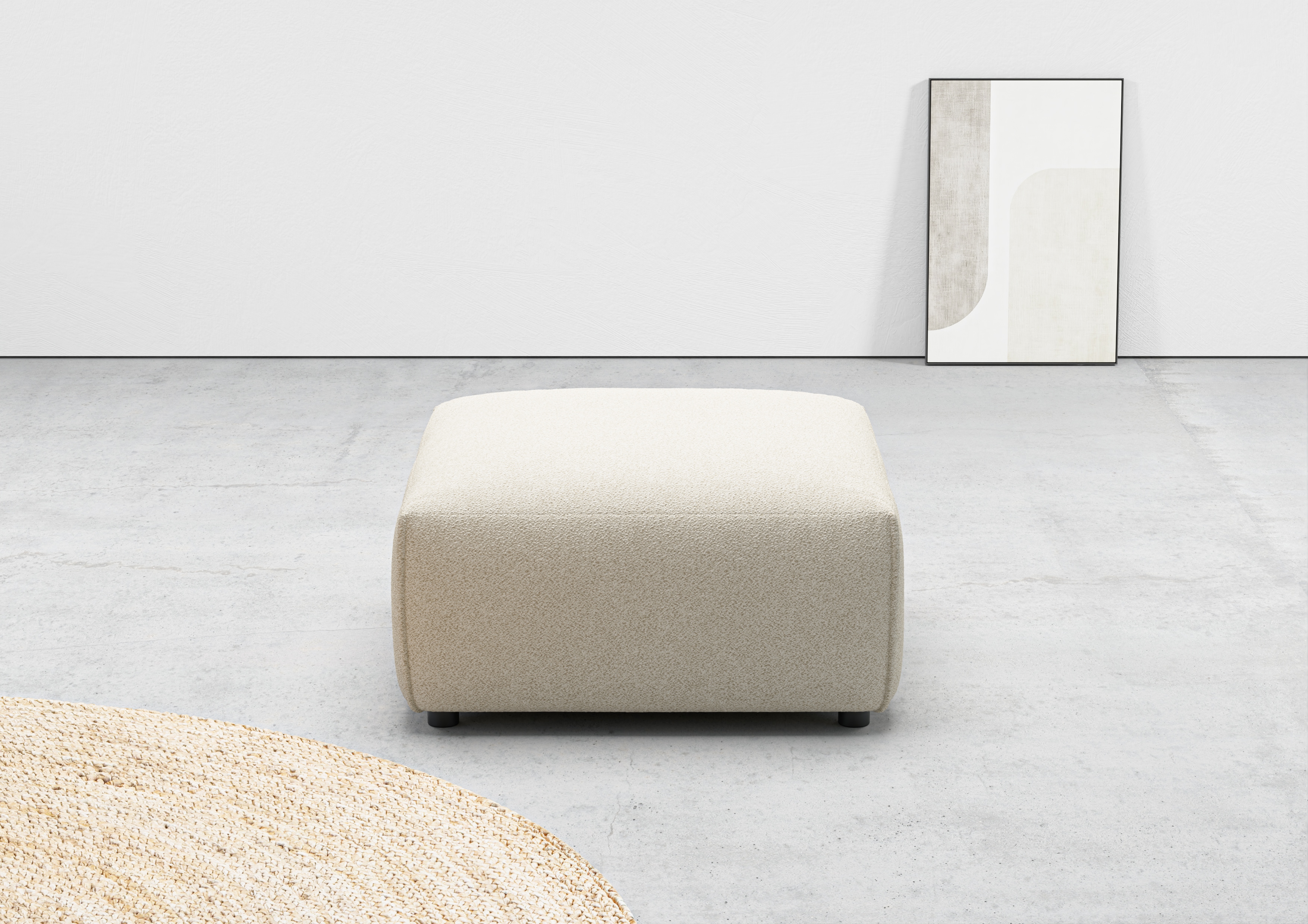 Home affaire Hocker "Glimminge auch in Breitcord, Feincord und Easy care-Bezug" passend zur Serie "Glimminge"