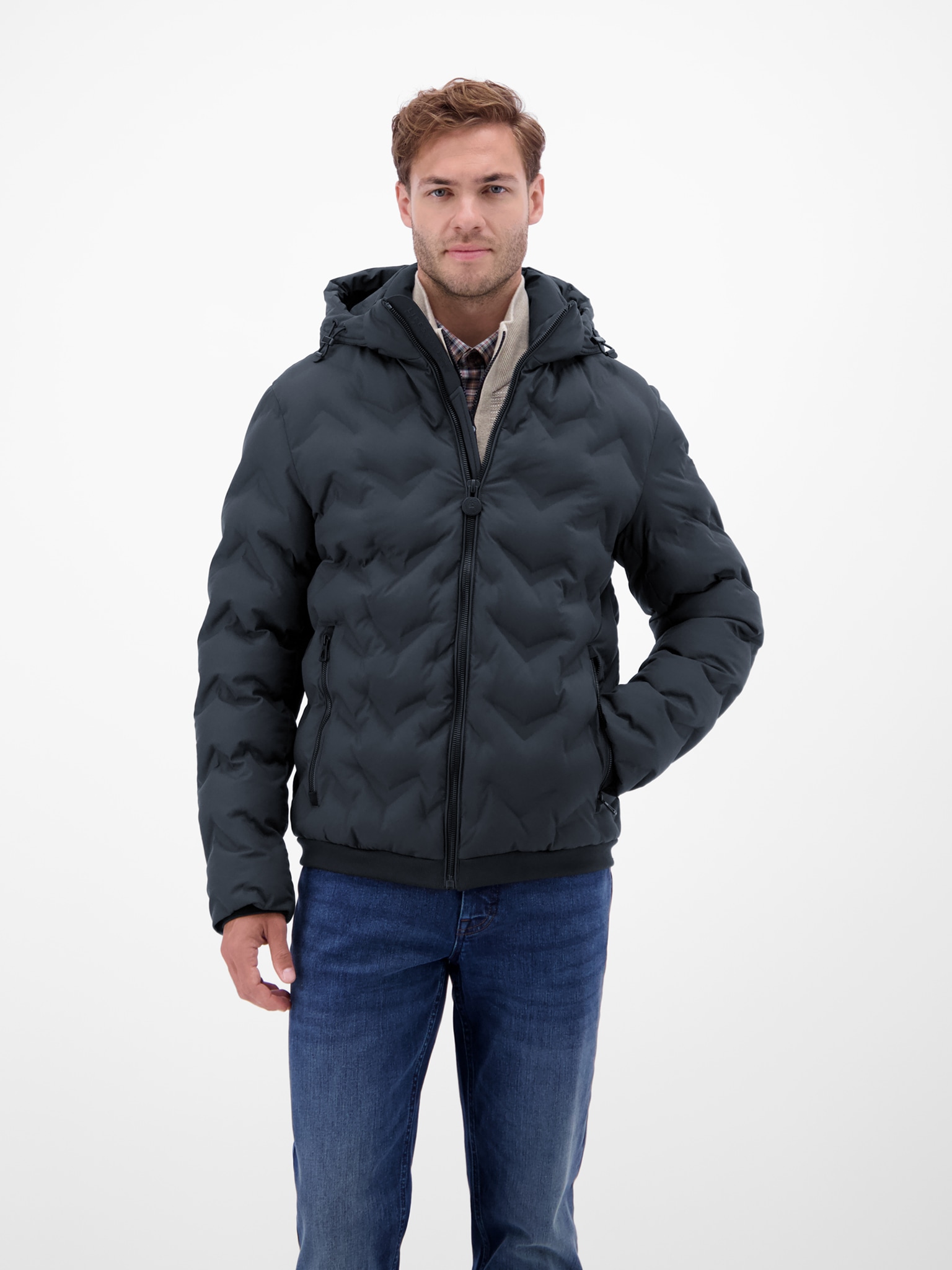 LERROS Steppjacke mit Kapuze mit Kapuze und Kordelzug günstig online kaufen