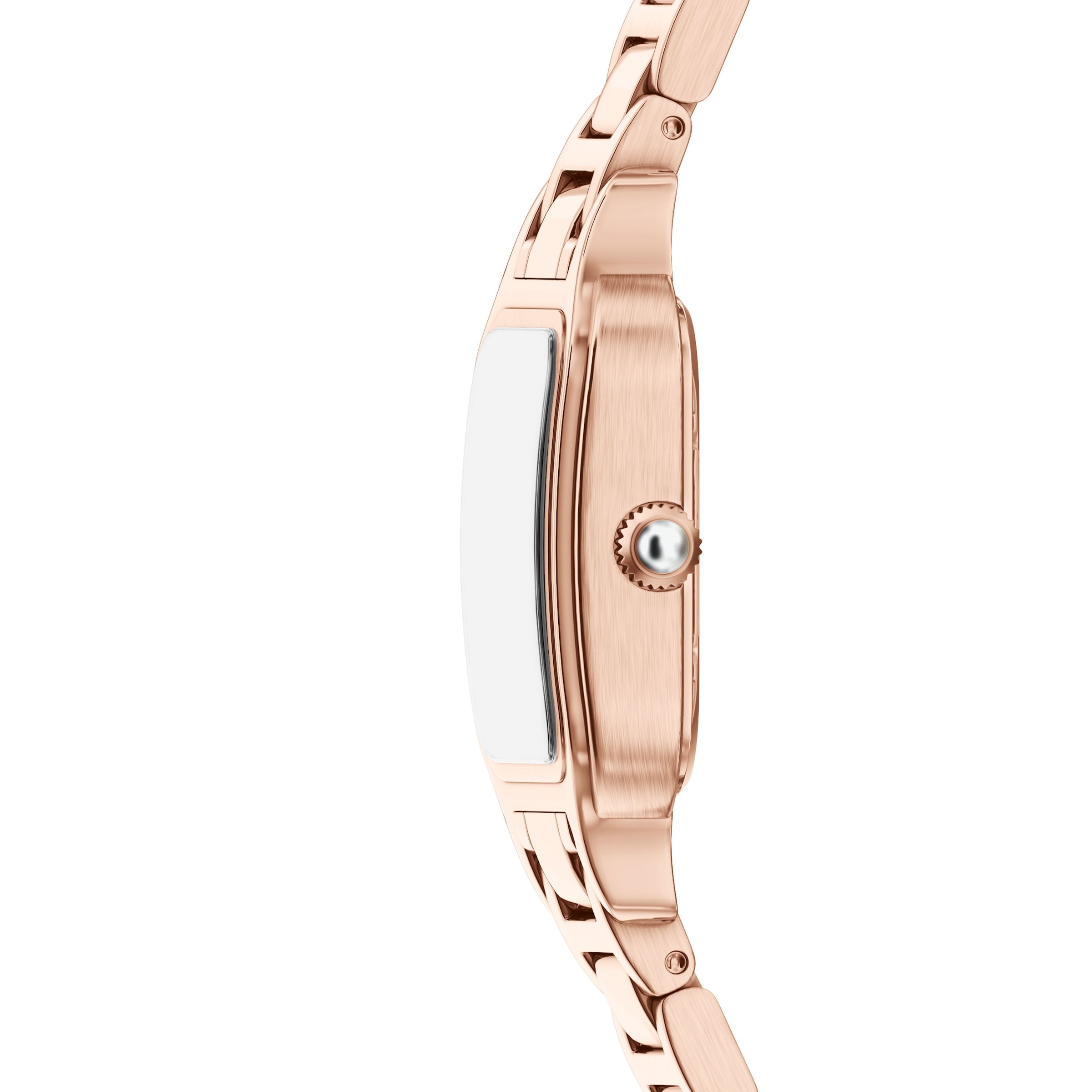 Emporio Armani Quarzuhr Armbanduhr, Damenuhr, Edelstahlarmband, analog