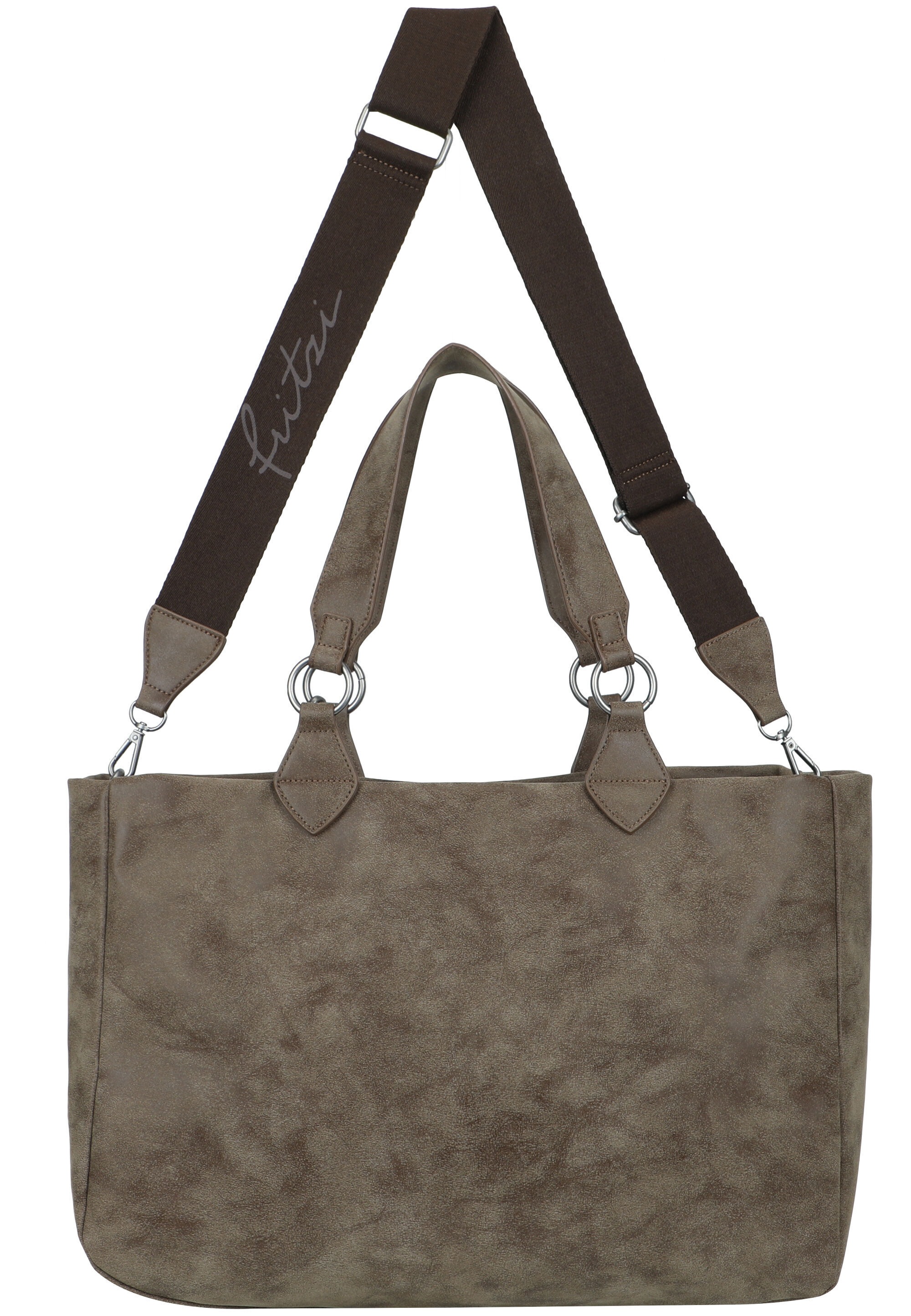 Fritzi aus Preußen Shopper »Izzy Vintage« mit Webbing-Schulterriemen