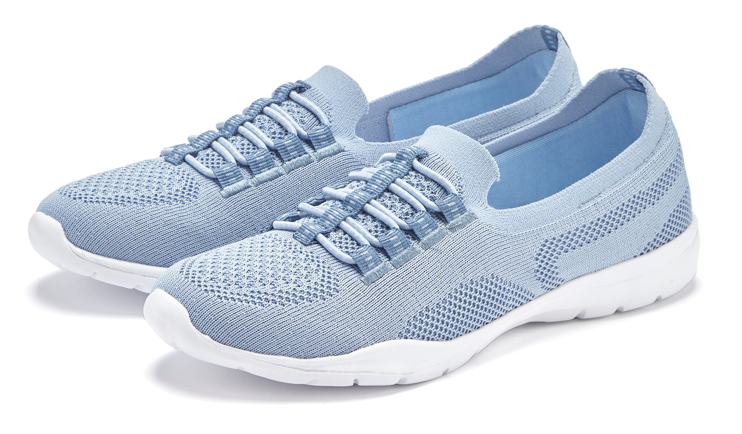 LASCANA Sneaker "Slipper, Halbschuh, Slip-On-Sneaker," aus leichtem Textil- günstig online kaufen