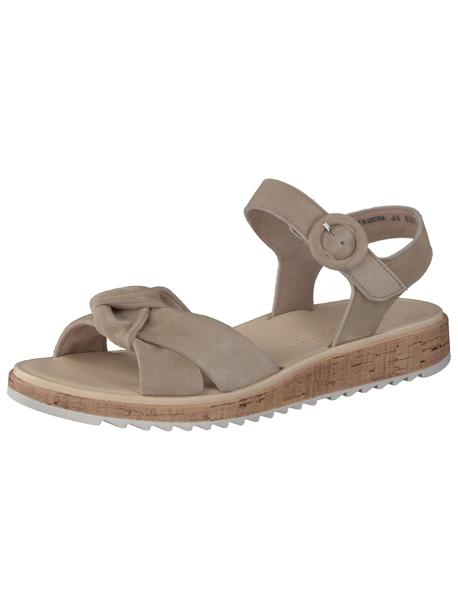 Paul Green Riemchensandale "Paul Green Sandalen Veloursleder" günstig online kaufen