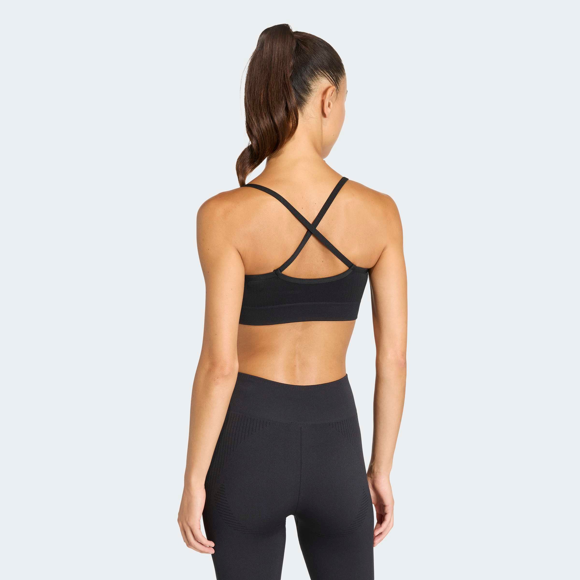 adidas Performance Sport-BH »WORKOUT ESSENTIALS KNIT LIGHT SUPPORT PADDED BH«