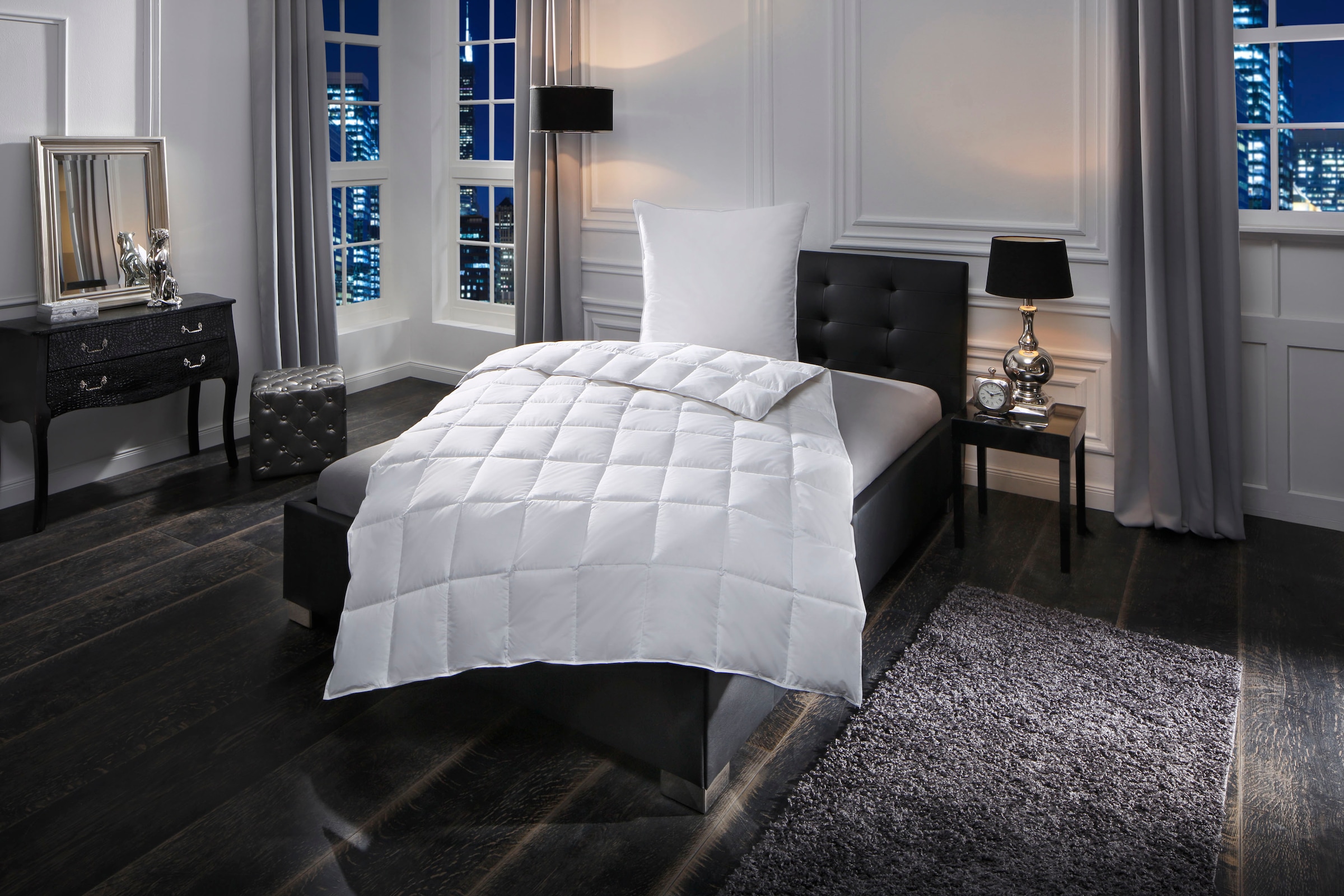 Älgdröm Daunenbettdecke "Lasse, Bettdecke 135x200 cm, 155x220 cm und weiter günstig online kaufen