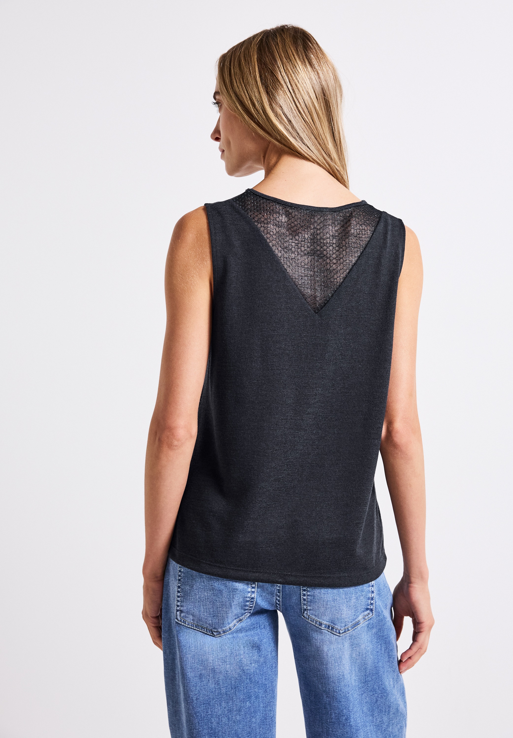 STREET ONE Tanktop, mit V-Ausschnitt
