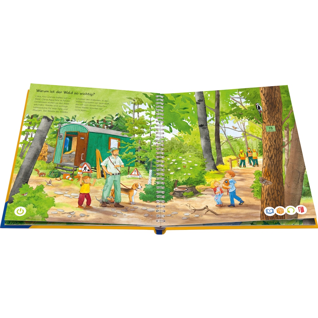 Ravensburger Buch »tiptoi® WWW Unser Wald«, Made in Europe; FSC® - schützt Wald - weltweit