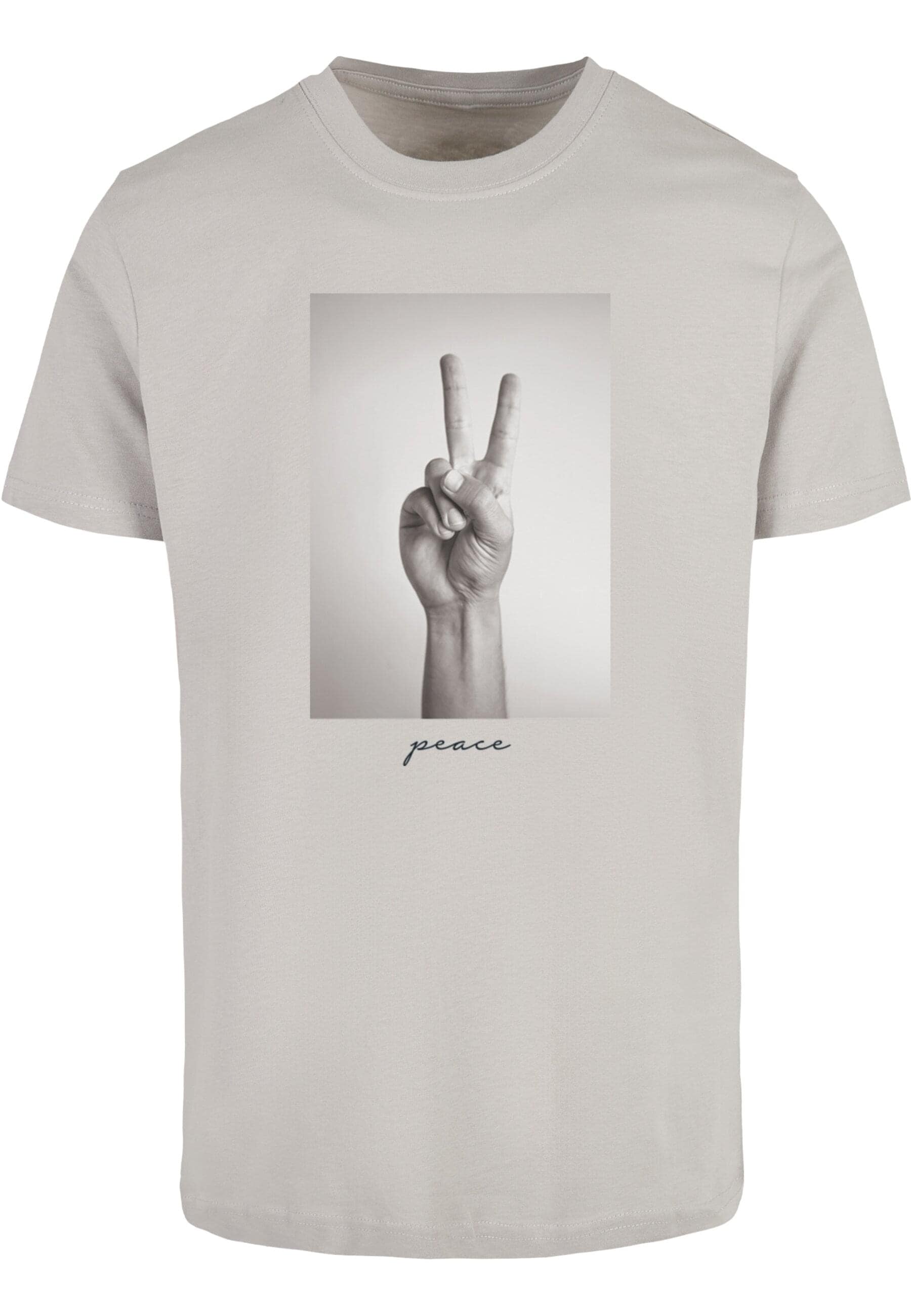 MisterTee T-Shirt "MisterTee Herren Peace Sign Tee", (1 tlg.) günstig online kaufen