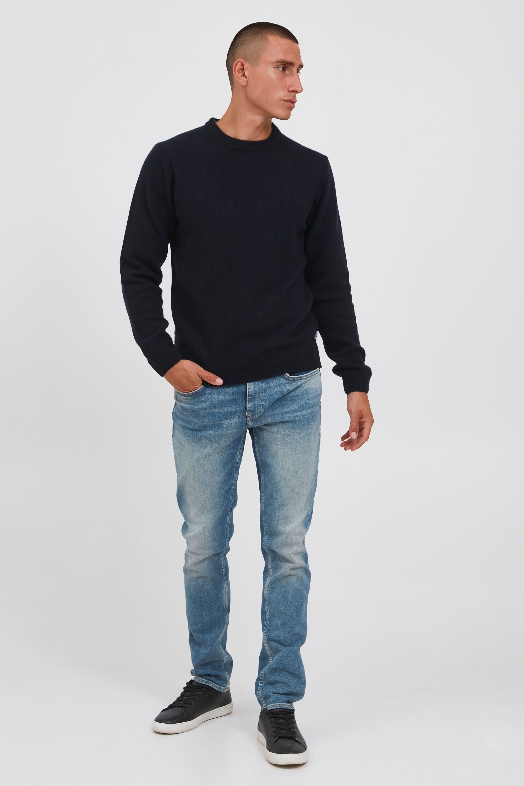 Casual Friday Strickfleece-Pullover »Strickpullover CFKarl«