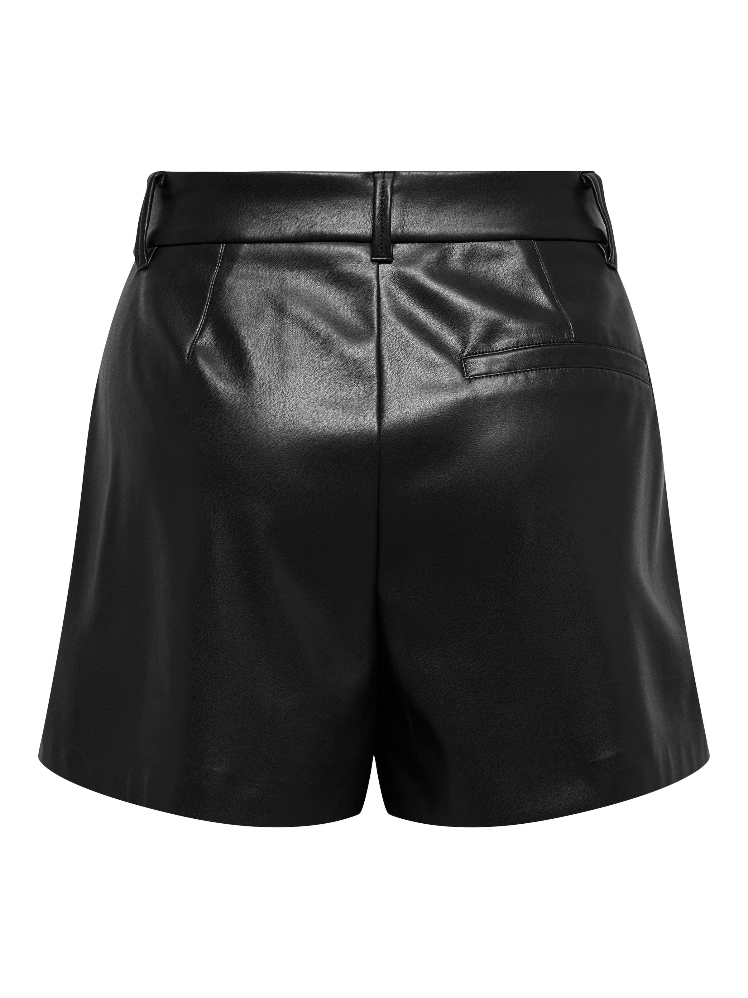 ONLY Shorts »ONLSMOOTH HW FAUX LEA SHORTS CC PNT«