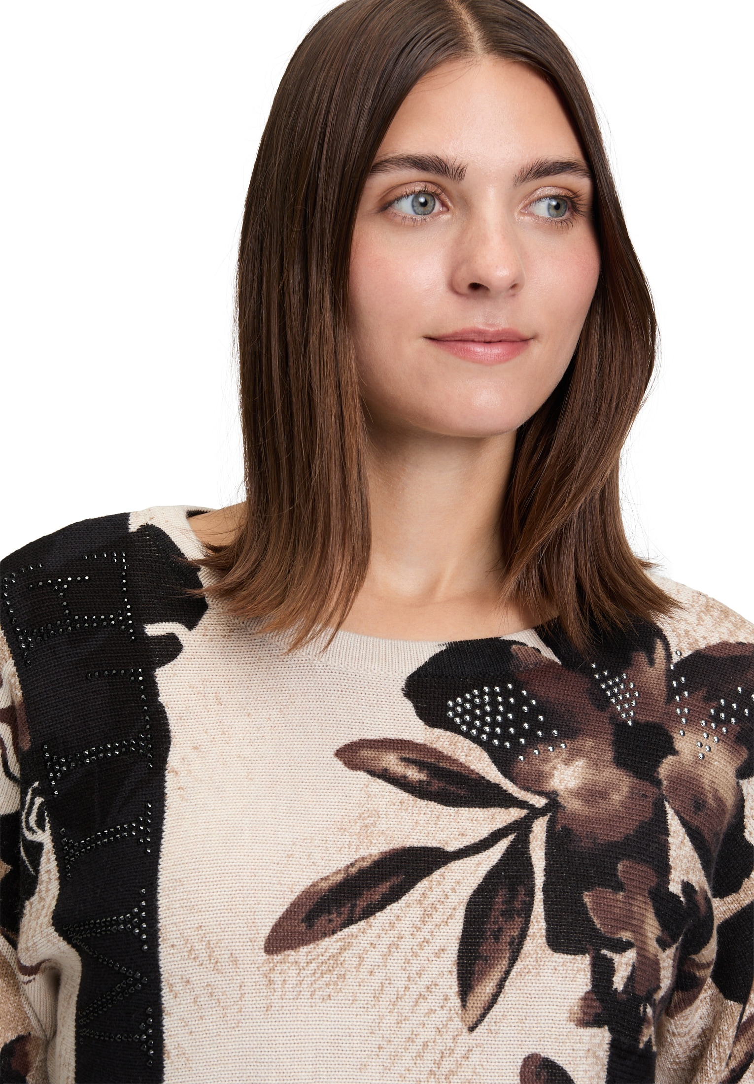 Betty Barclay Strickpullover »Betty Barclay Damen Strickpullover mit Fledermausärmeln«, (1 tlg.)