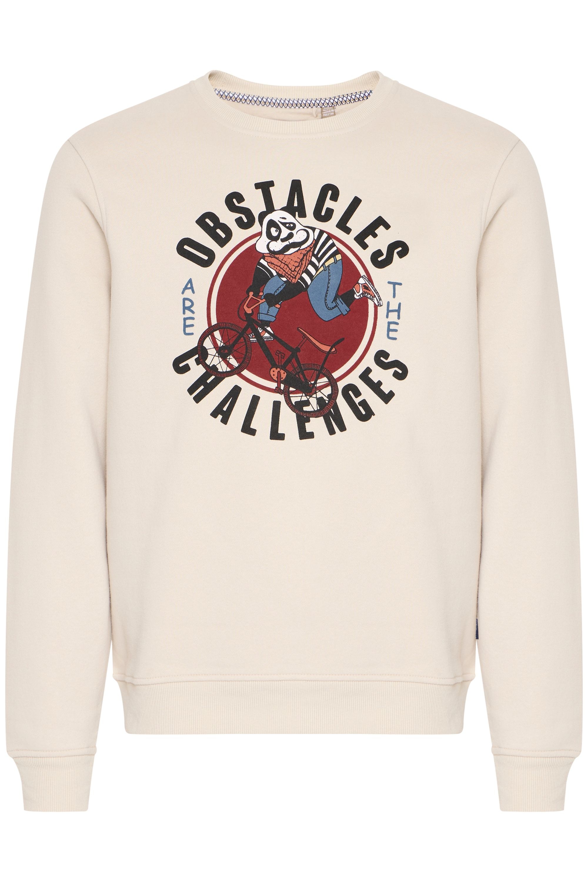 Blend Rundhalspullover "BHSweatshirt" Lässiger Sweatpullover mit Print günstig online kaufen