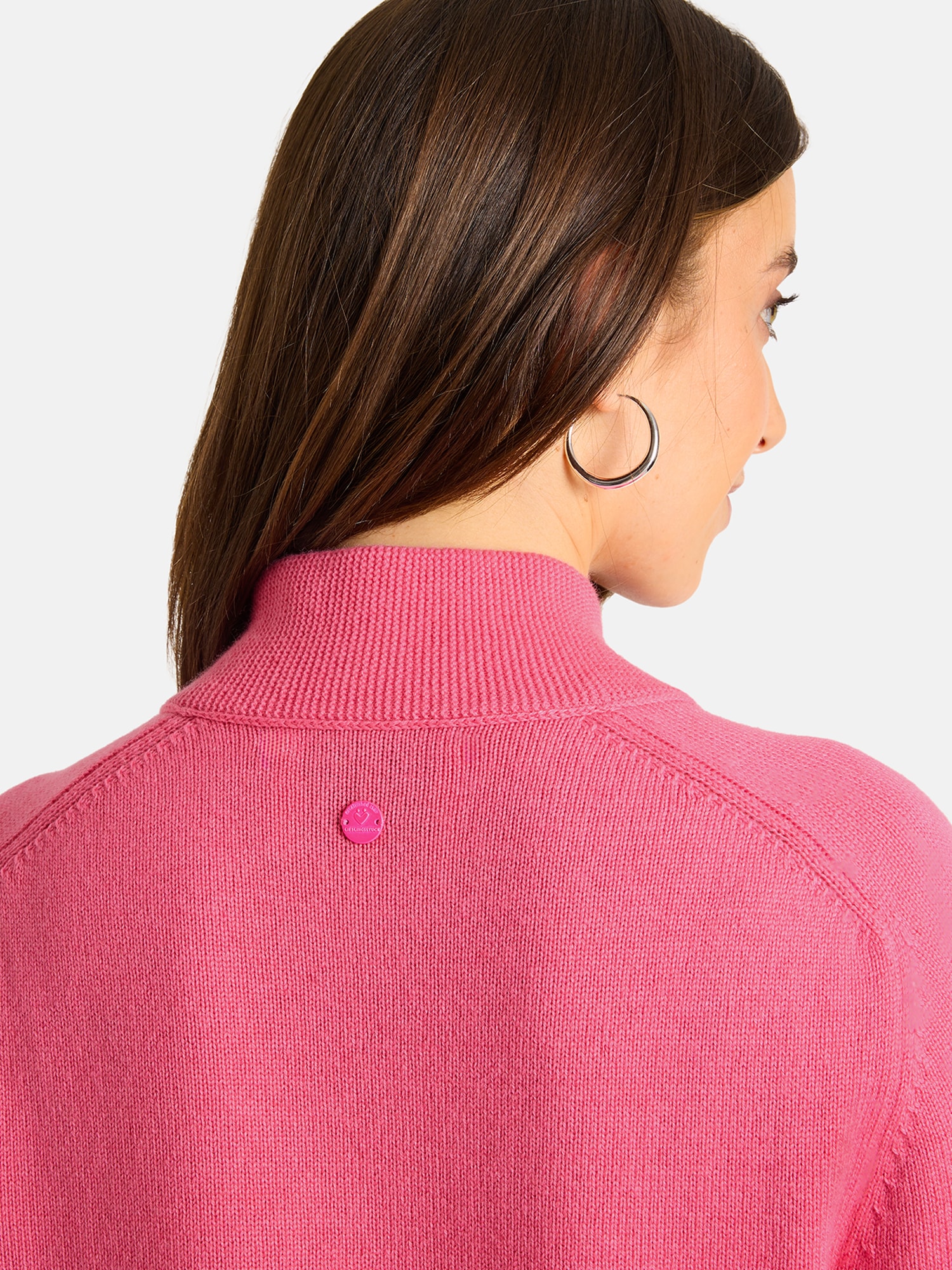 Lieblingsstück Strickpullover »AlulaL« mit Kaschmir, Stehkragen mit Schluppe