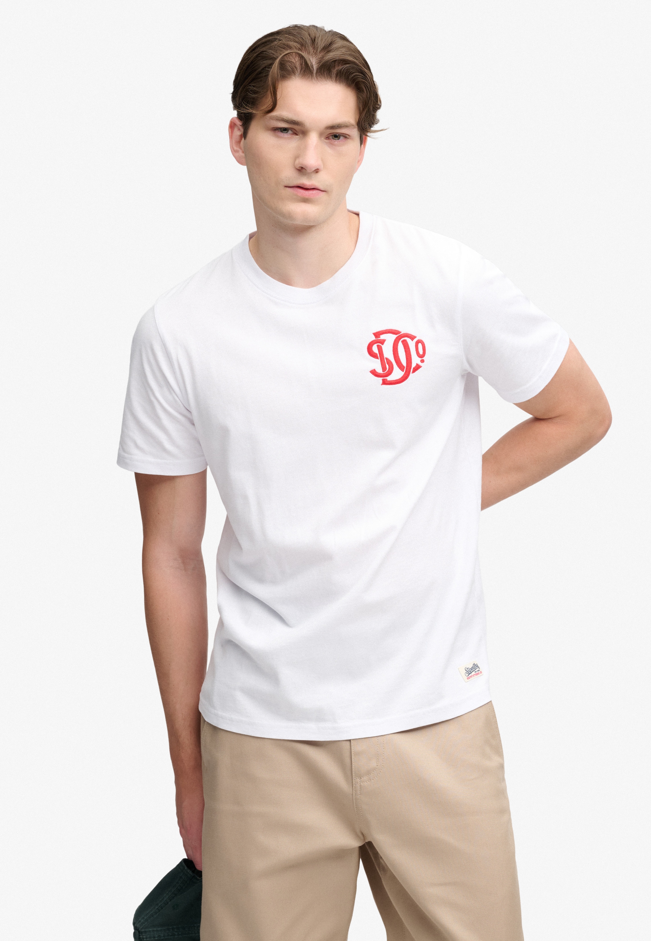 Superdry "Sd&co Neon Relaxed Tee" Baumwolle, regular fit