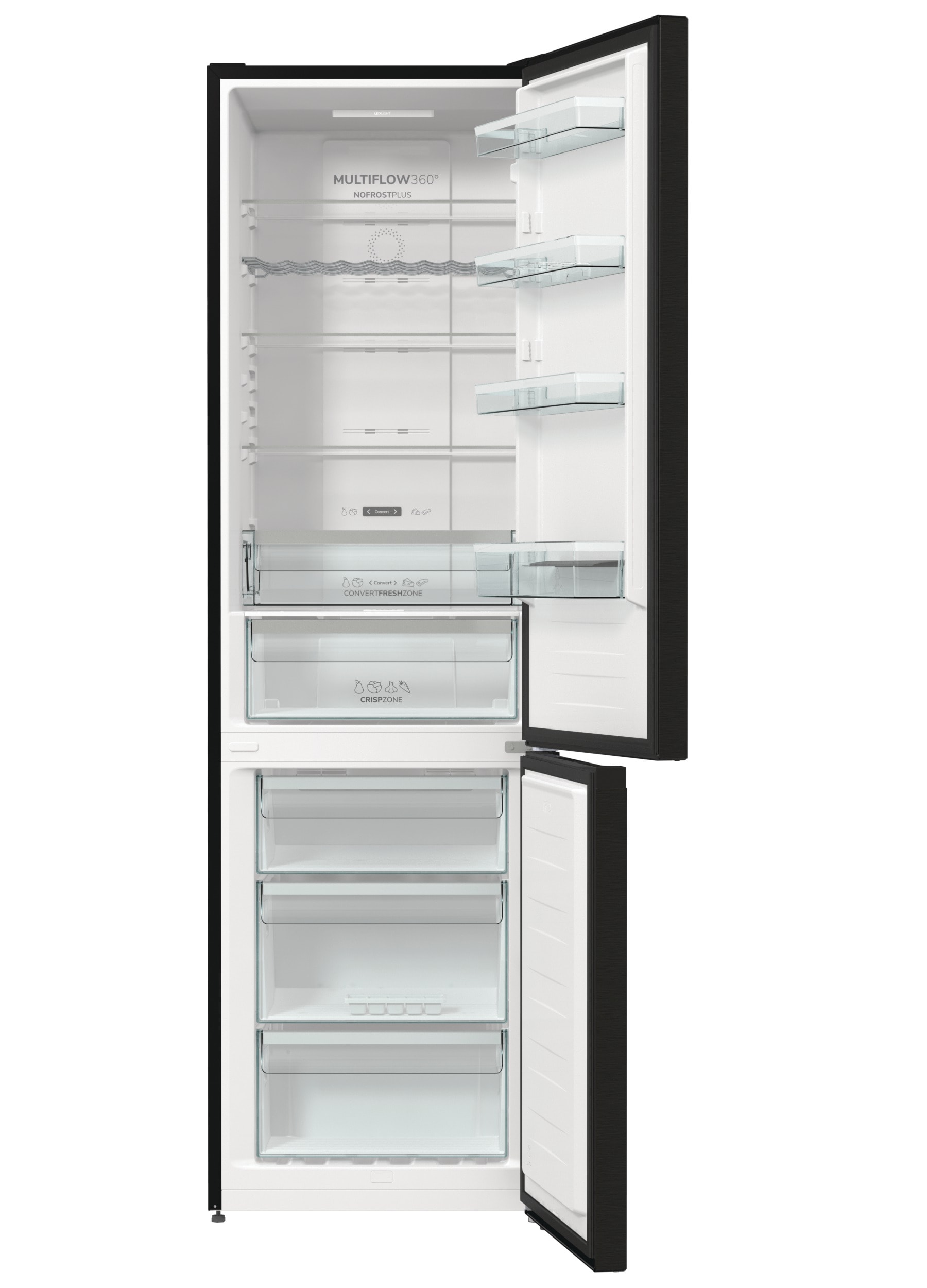 GORENJE Kühl-/Gefrierkombination »NRK620B61BX4OT«, NoFrostPlus, ConvertFresh Zone