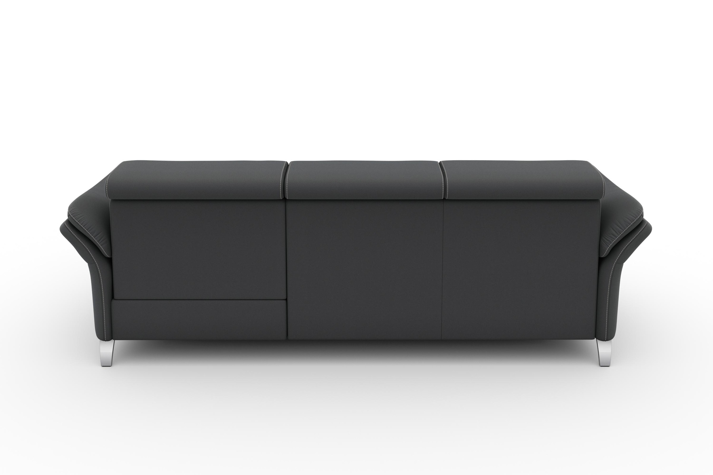 sit&more Ecksofa »Vincenzo L-Form«, inklusive Kopfteilverstellung, wahlweise mit Bettfunktion, Bettkasten