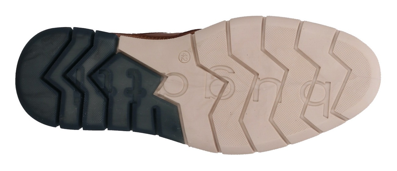 bugatti Schnürschuh  mit Rahmennaht, Weite G, Freizeitschuh, Halbschuh, Schnürschuh