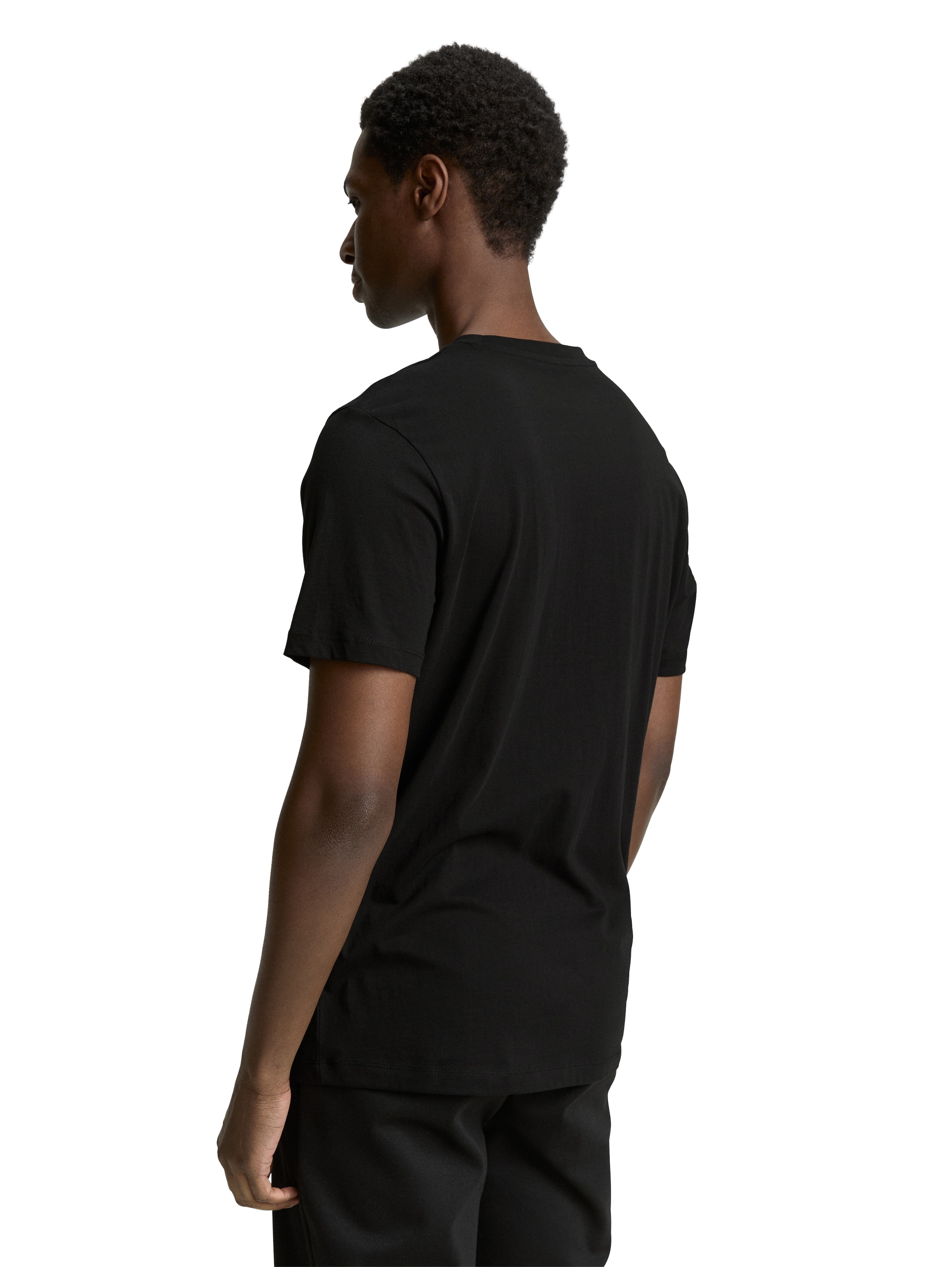 TOM TAILOR Denim T-Shirt, (Packung, 3 tlg.), mit Print