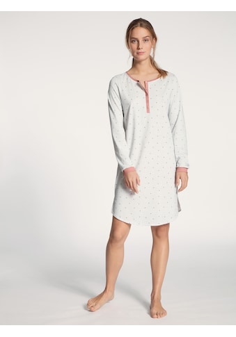 Nachthemd »Sweet Dreams«, Sleepshirt ca. 95 cm lang, Modern Fit, feine Streifen