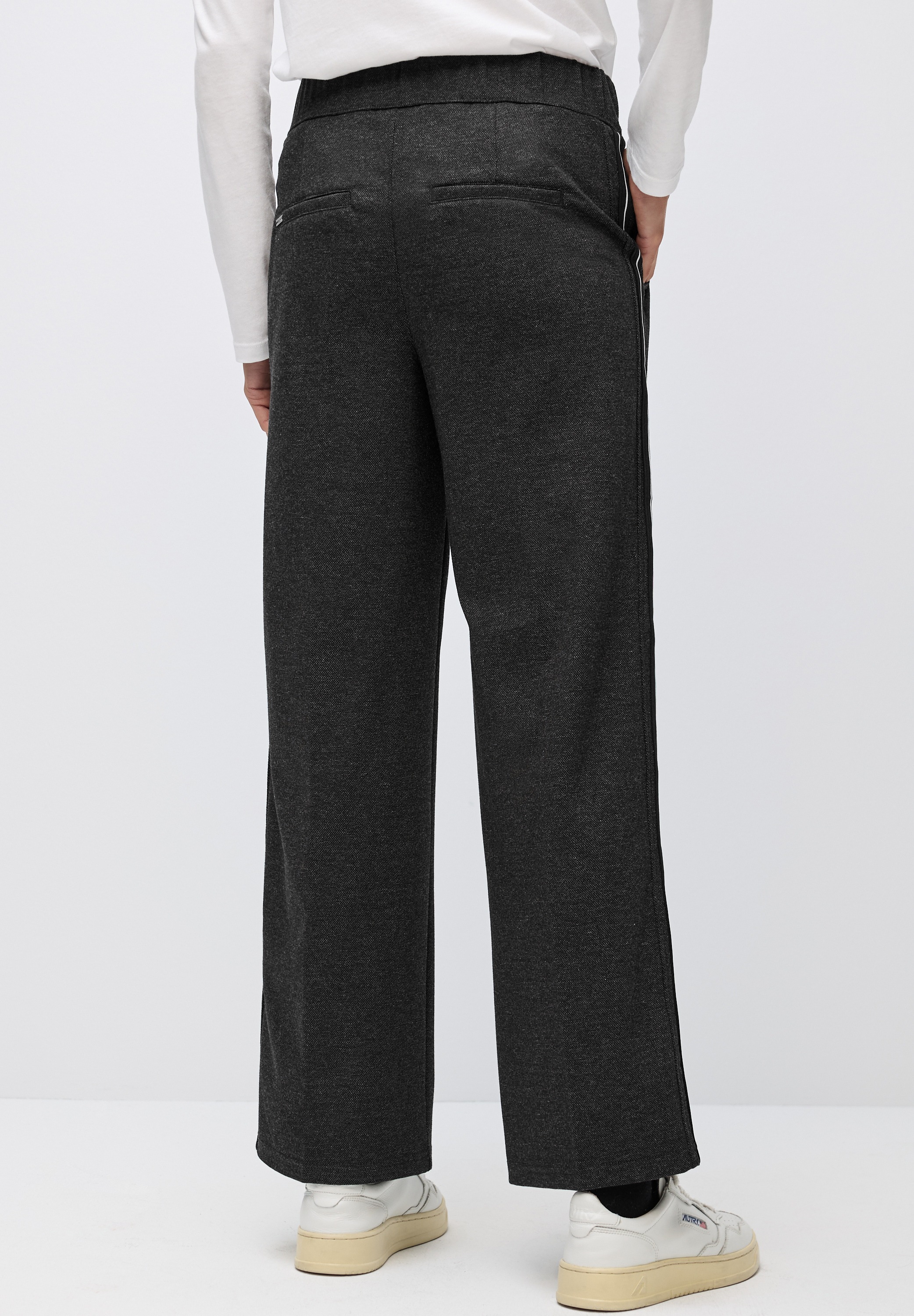 STREET ONE Stoffhose mit Tape günstig online kaufen