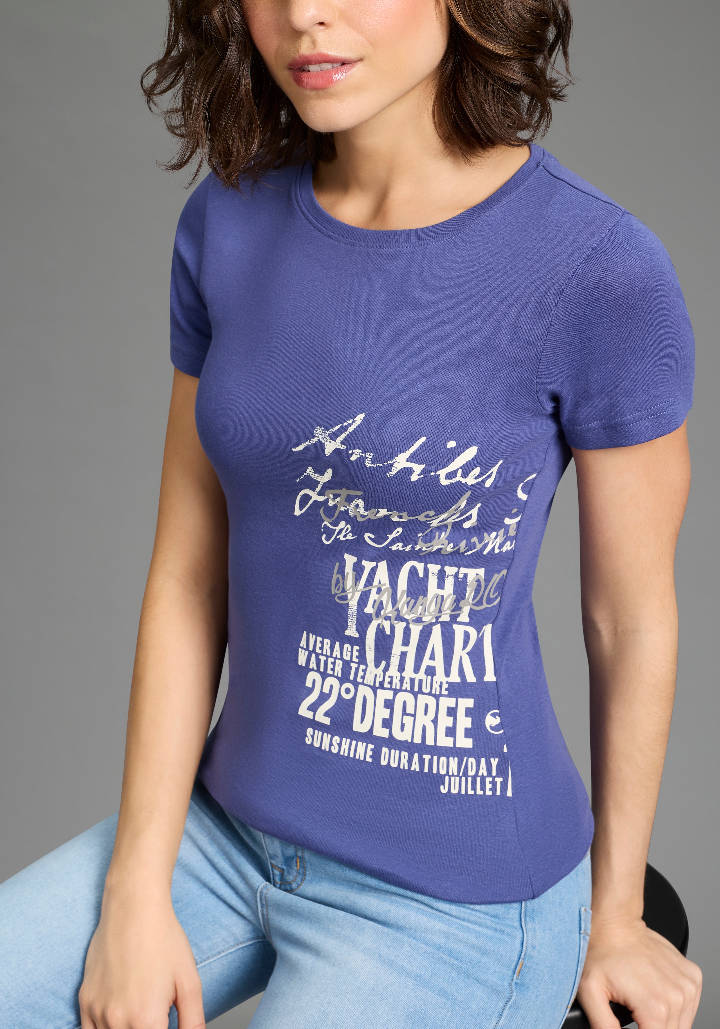 Thumbnail - KangaROOS T-Shirt im Basic-Look mit Print