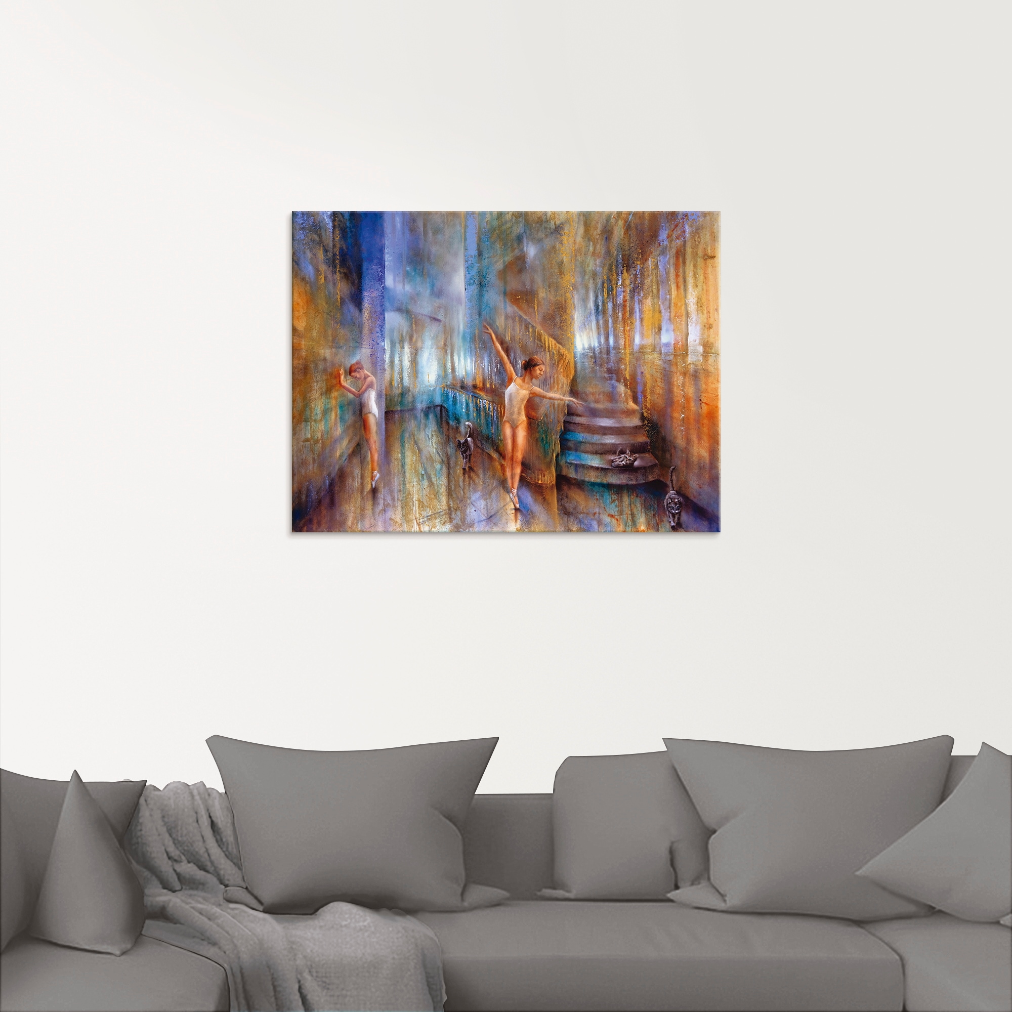 Artland Glasbild »Katzen«, Katzen, (1 St.), in verschiedenen Größen
