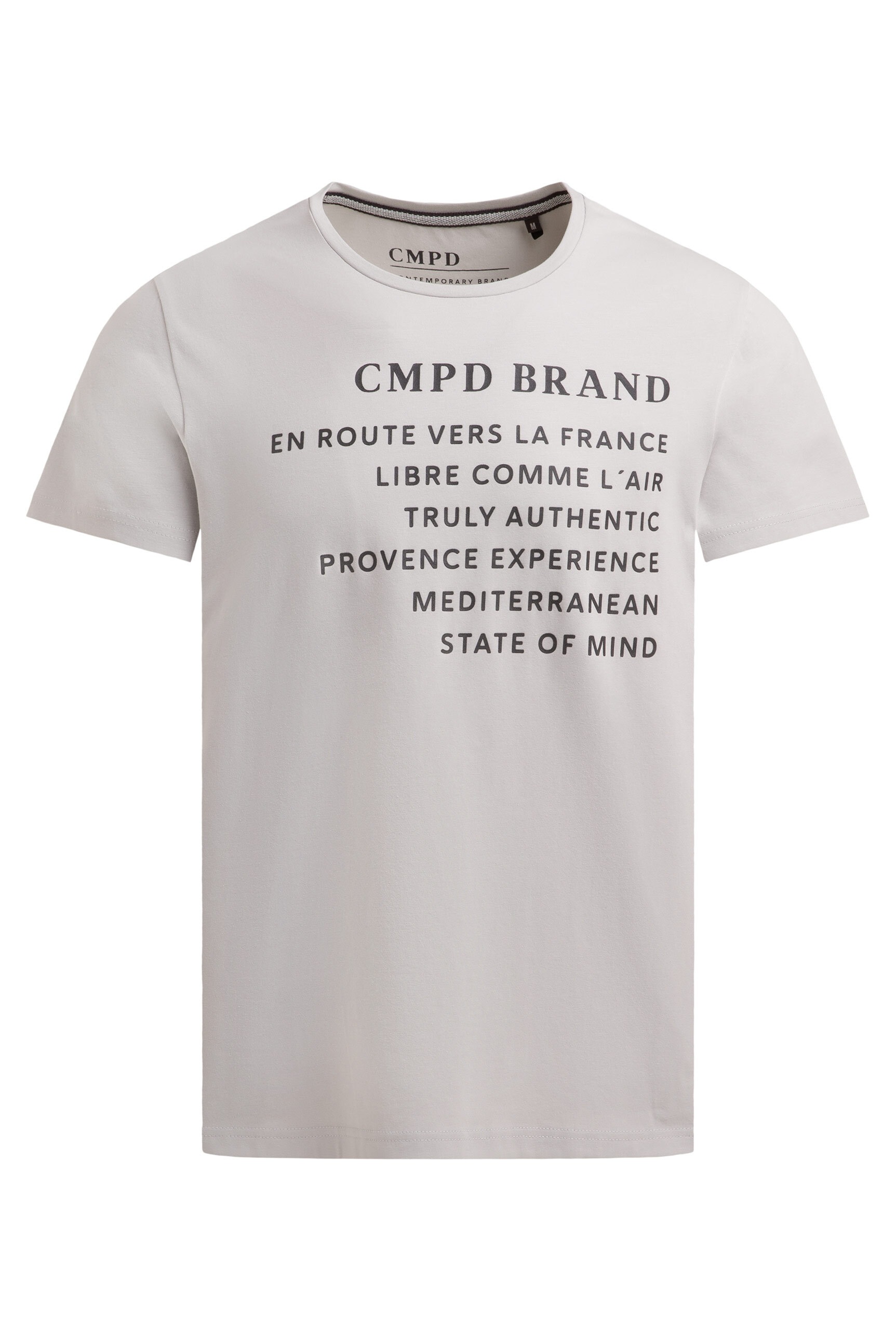 CMPD Rundhalsshirt mit Baumwolle