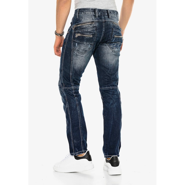 Black Friday Cipo & Baxx Bequeme Jeans, mit dicker naht | BAUR