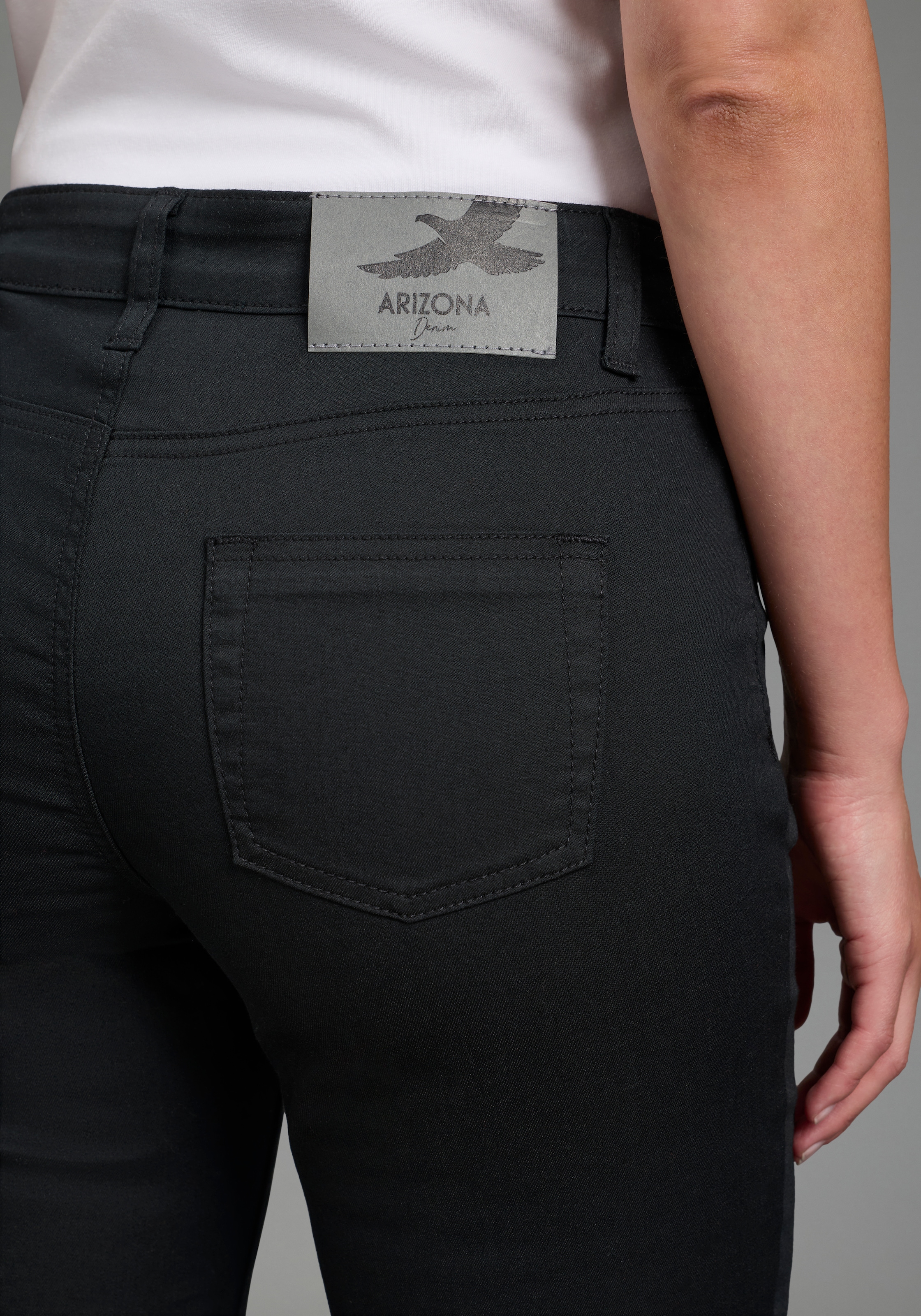 Arizona Gerade Jeans gerade geschnitten, normale Passform, hohe Leibhöhe