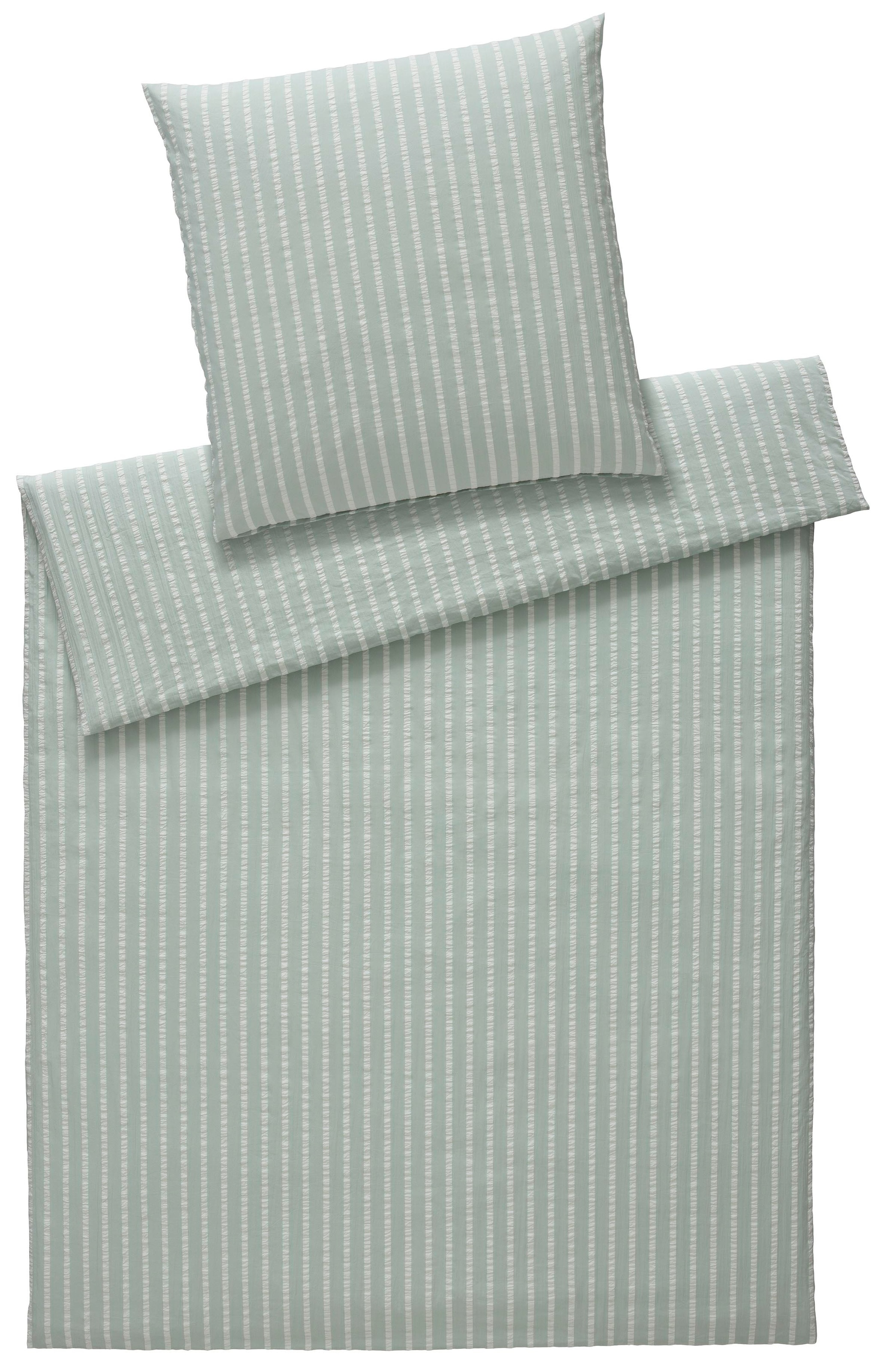 Elegante Bettwäsche "Sandvig" 2 Stk. tlg. angenehmes Hautgefühl günstig online kaufen