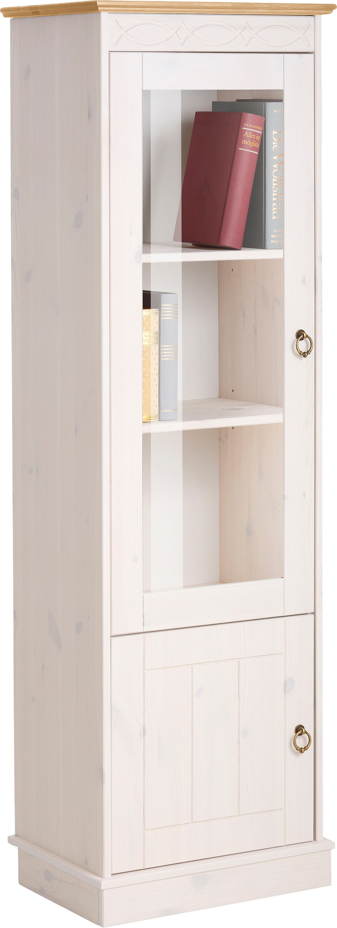 Home affaire Vitrine »Indra«, (2trg.), Höhe 145 cm kaufen | BAUR