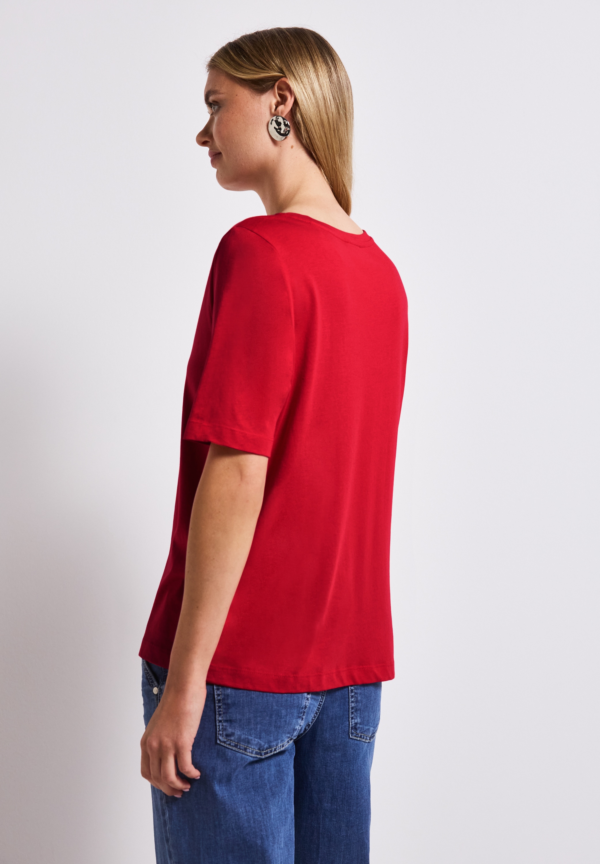 STREET ONE T-Shirt, mit Schriftzug