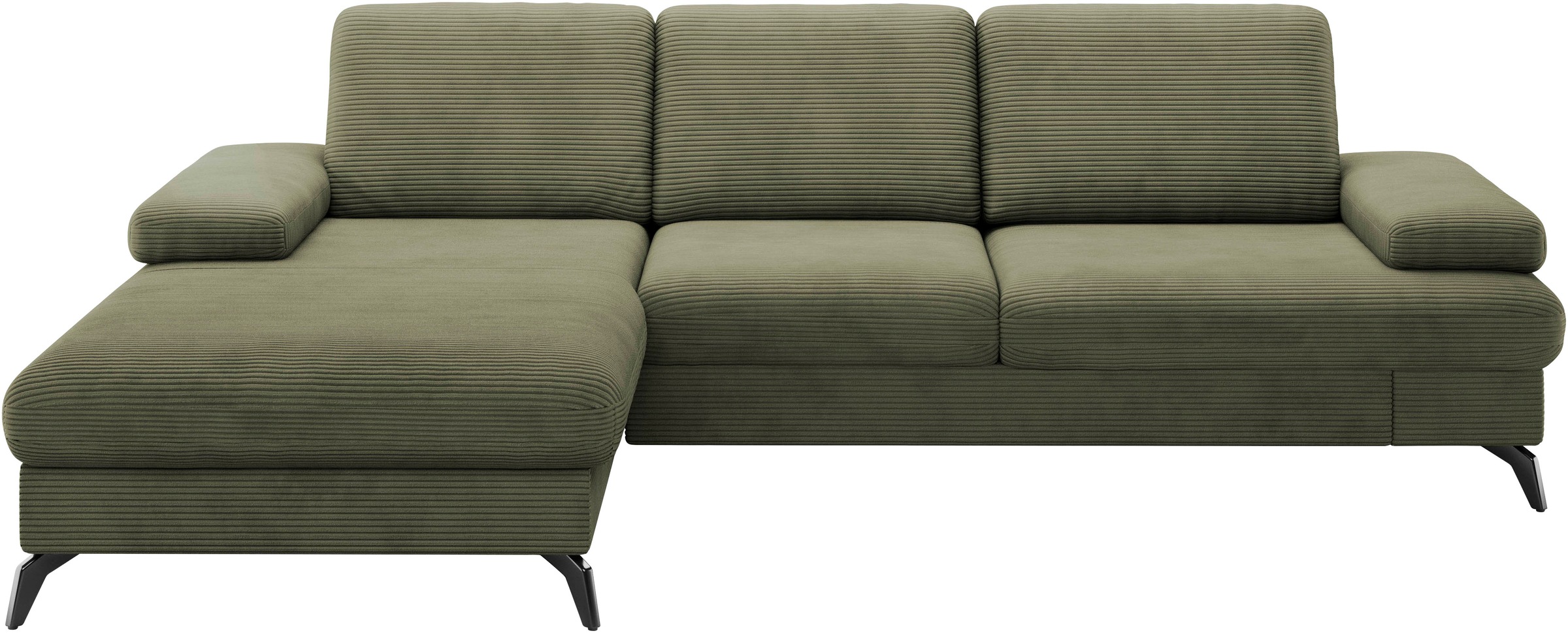 sit&more Ecksofa "Morris Jubi L-Form", inkl. Armteilfunktion und 1 Zierkiss günstig online kaufen