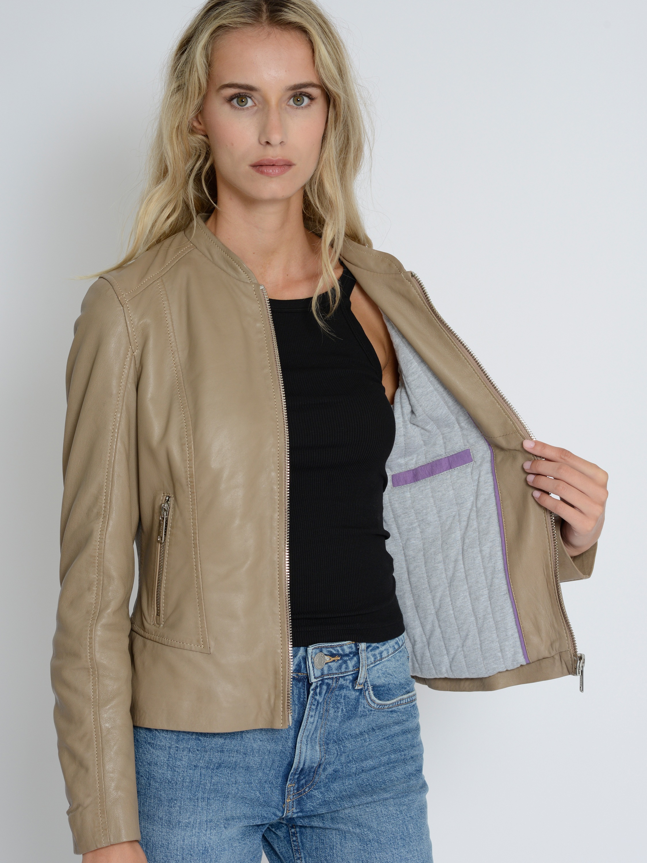 kaufen online Lederjacke | »31022227« BAUR MUSTANG