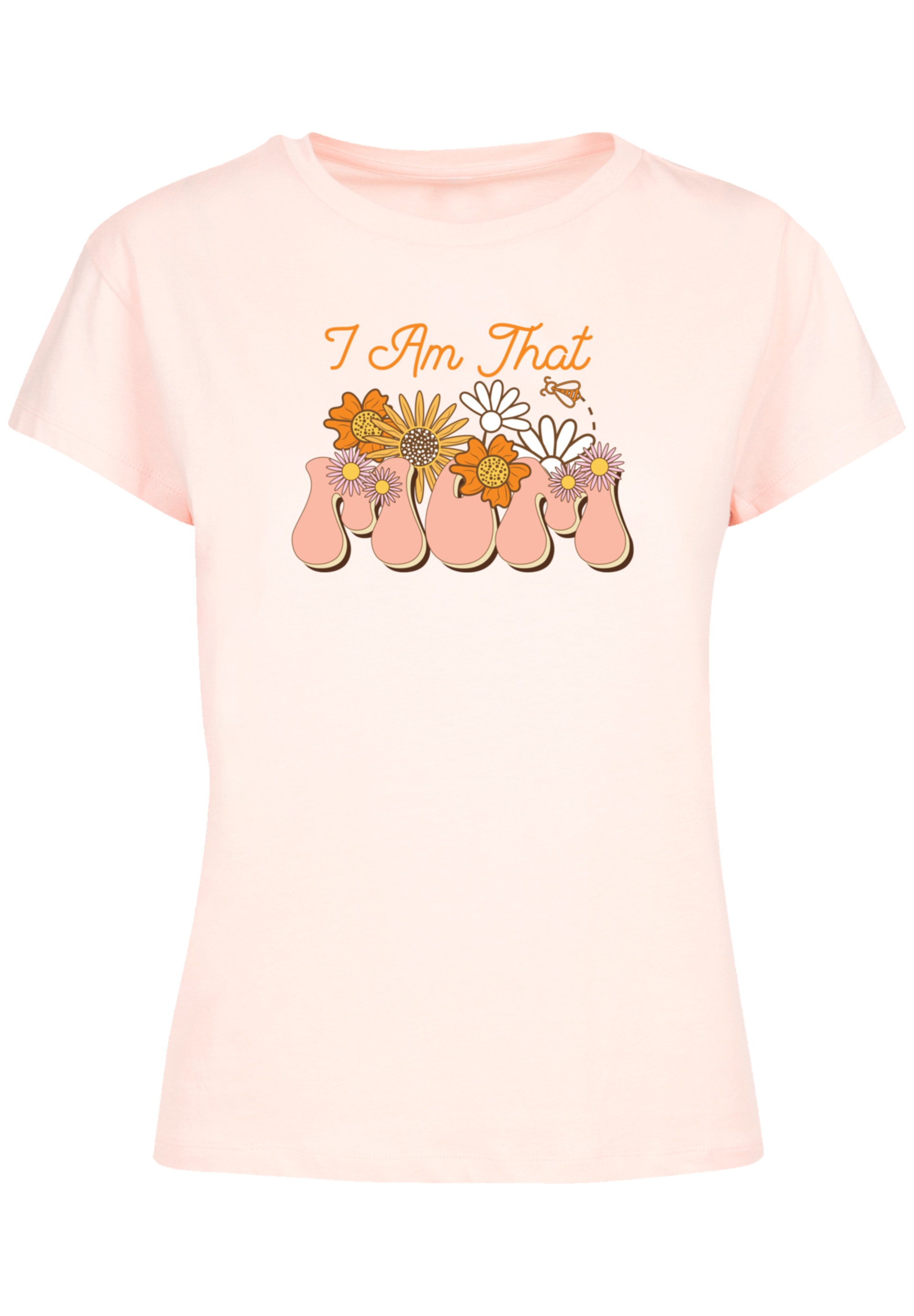 F4NT4STIC T-Shirt "Mothers Day Floral Typography Confident Motherhood Quote günstig online kaufen