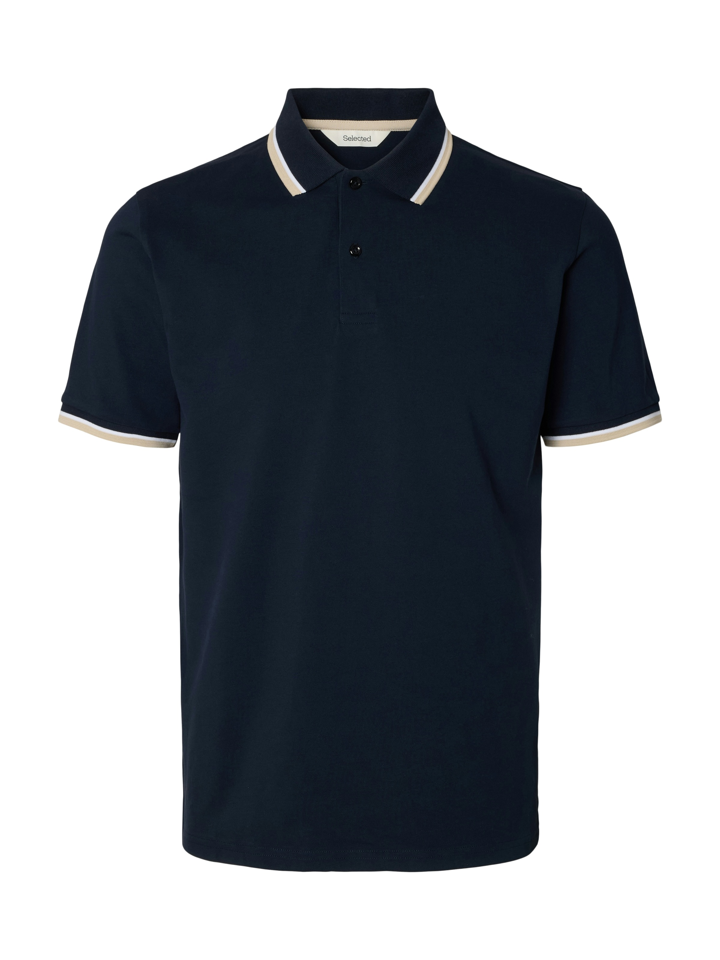 SELECTED "SLHSLIM-ATLAS SPORT SS POLO" Baumwollmischung, slim fit günstig online kaufen