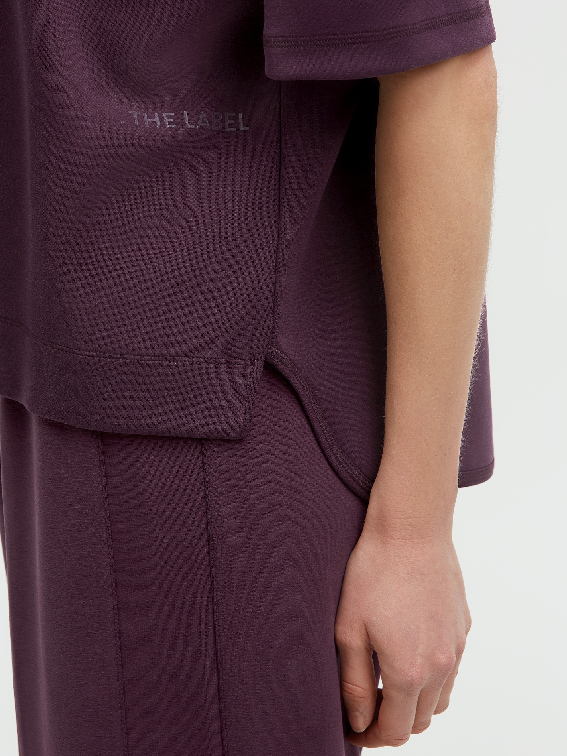 SENSES.THE LABEL Sweater , mit abgerundeten Saum
