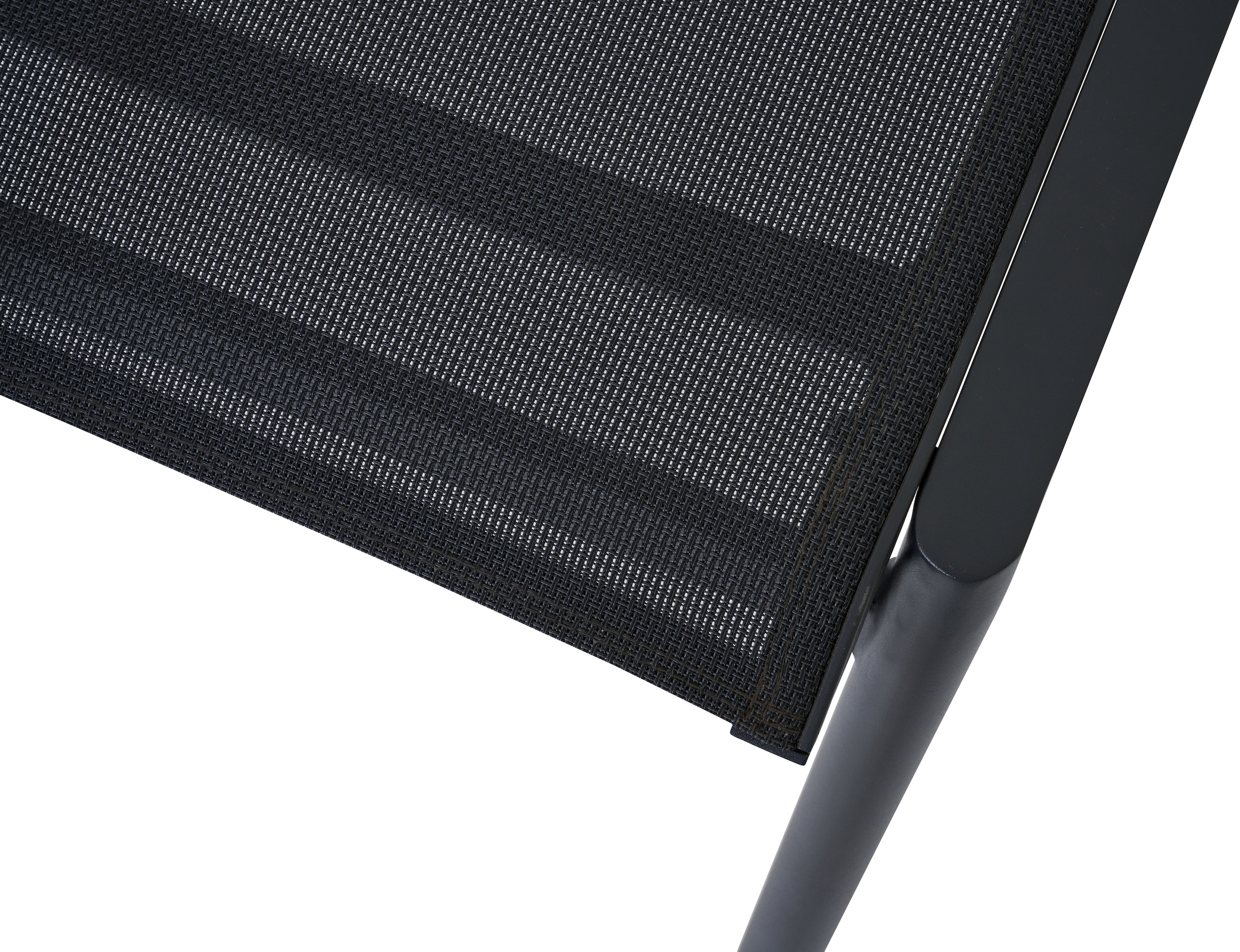 Siena Garden Hocker »BOLOGNA« Aluminiumgestell, Ranotex® Bezug, Dining Hocker anthrazit/grau