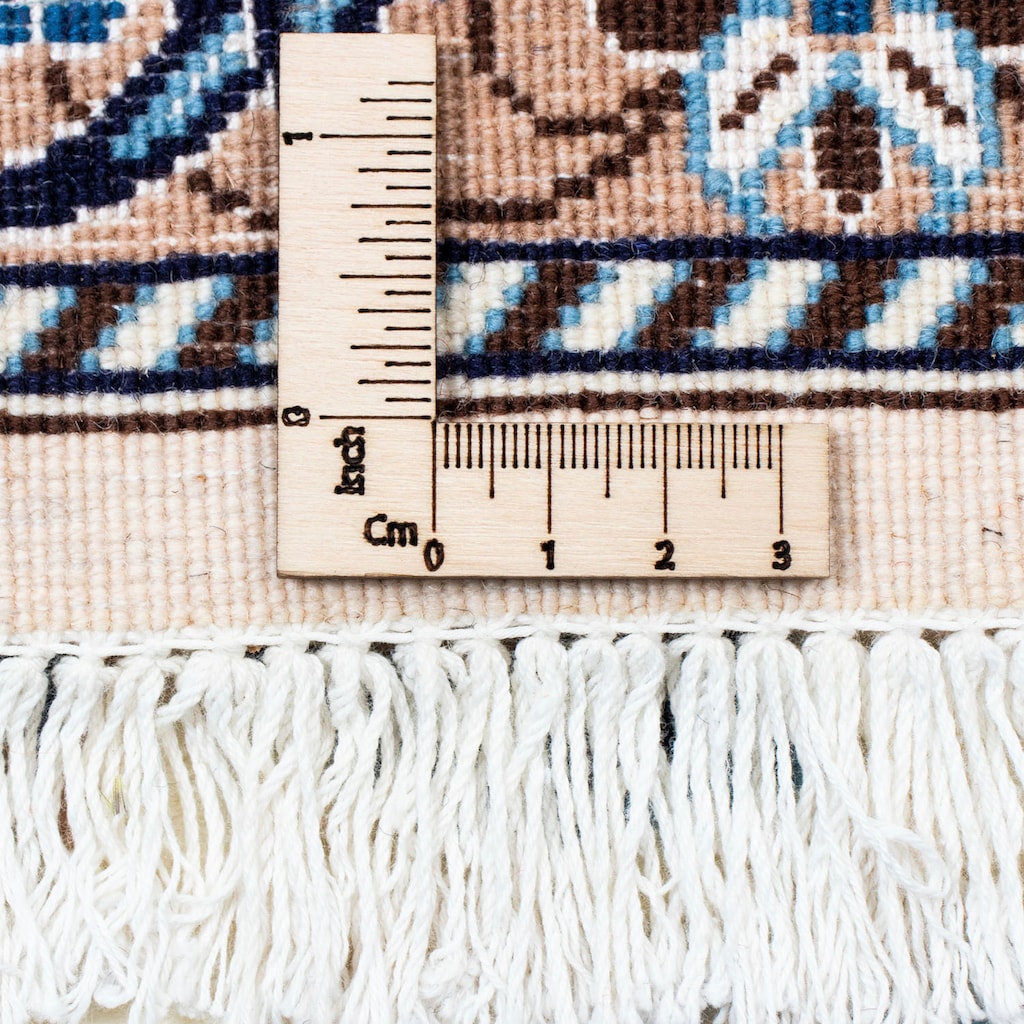 Wohnen Teppiche morgenland Wollteppich »Nain 9la Medaillon Beige 309 x 208 cm«, rechteckig, 0,6 mm Höhe, Unikat mit Zertifikat b