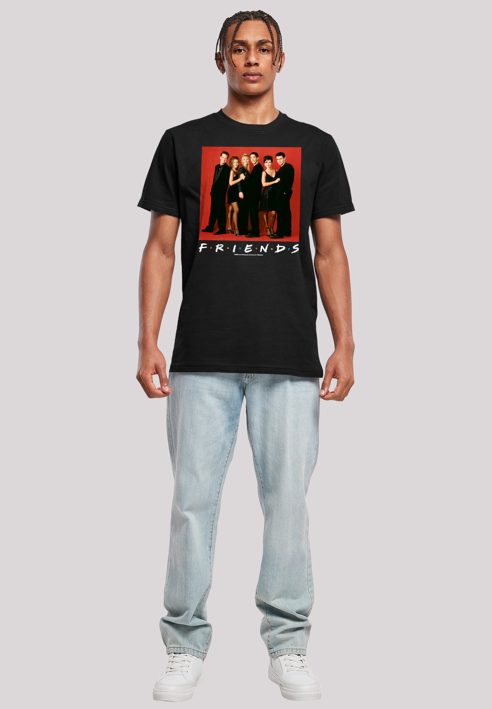 F4NT4STIC T-Shirt »FRIENDS TV Serie Group Photo Formal«, Herren,Premium Merch,Regular-Fit,Basic,Bedruckt