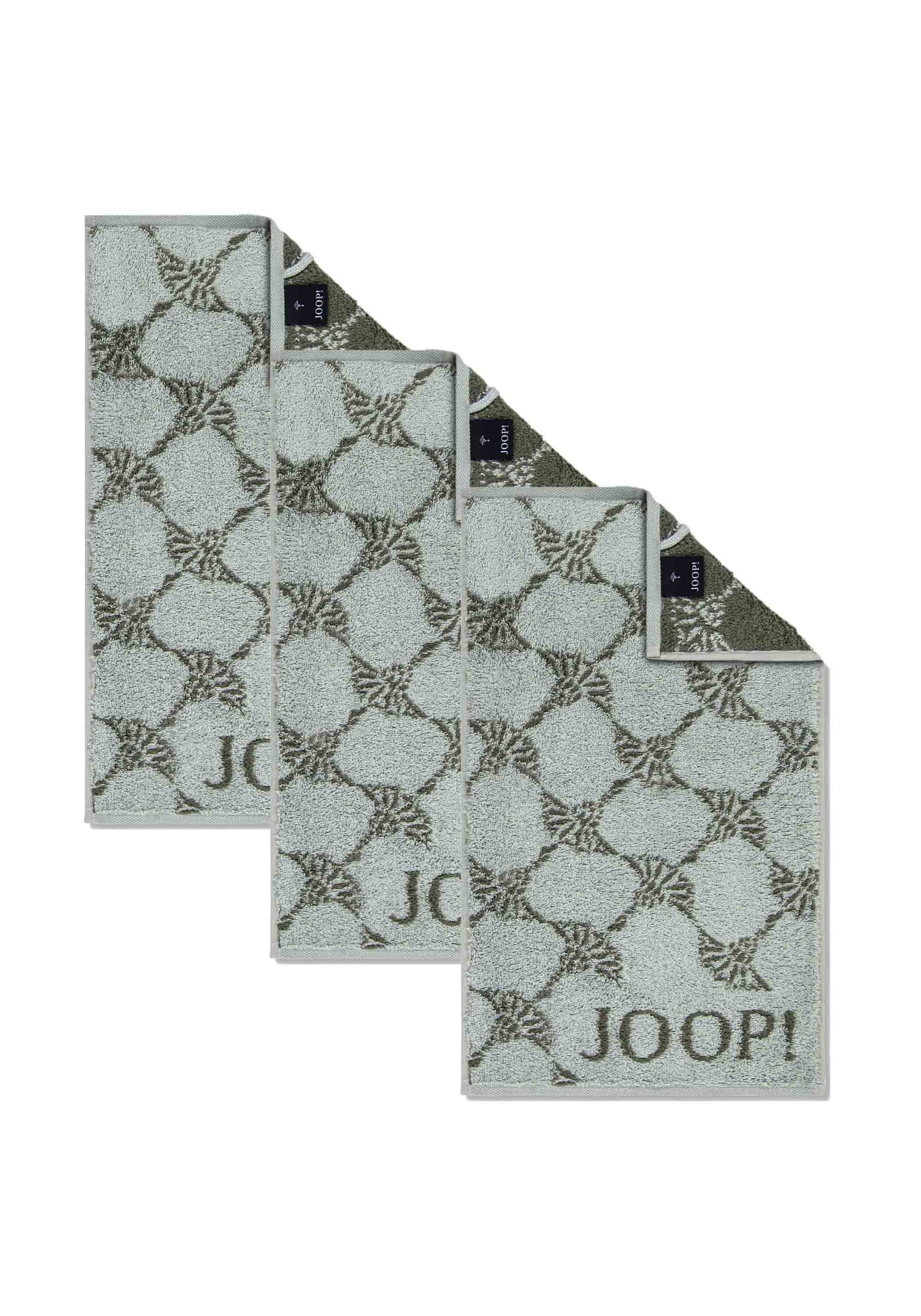 JOOP Gästehandtuch "Gästetuch Classic Frottier 3er Pack"