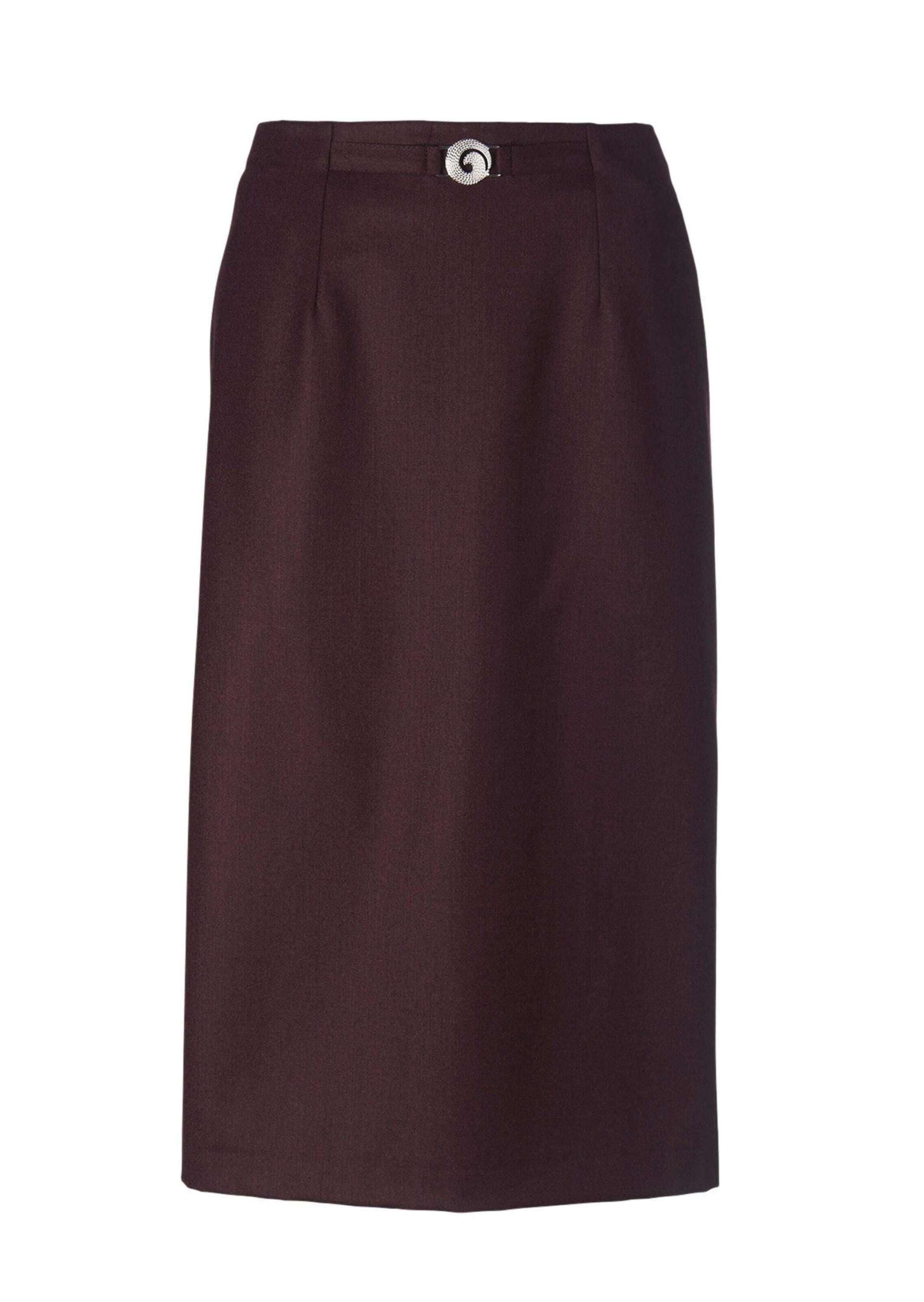 GOLDNER Midirock "Klassischer Schurwoll-Schlupfrock" Ohne günstig online kaufen