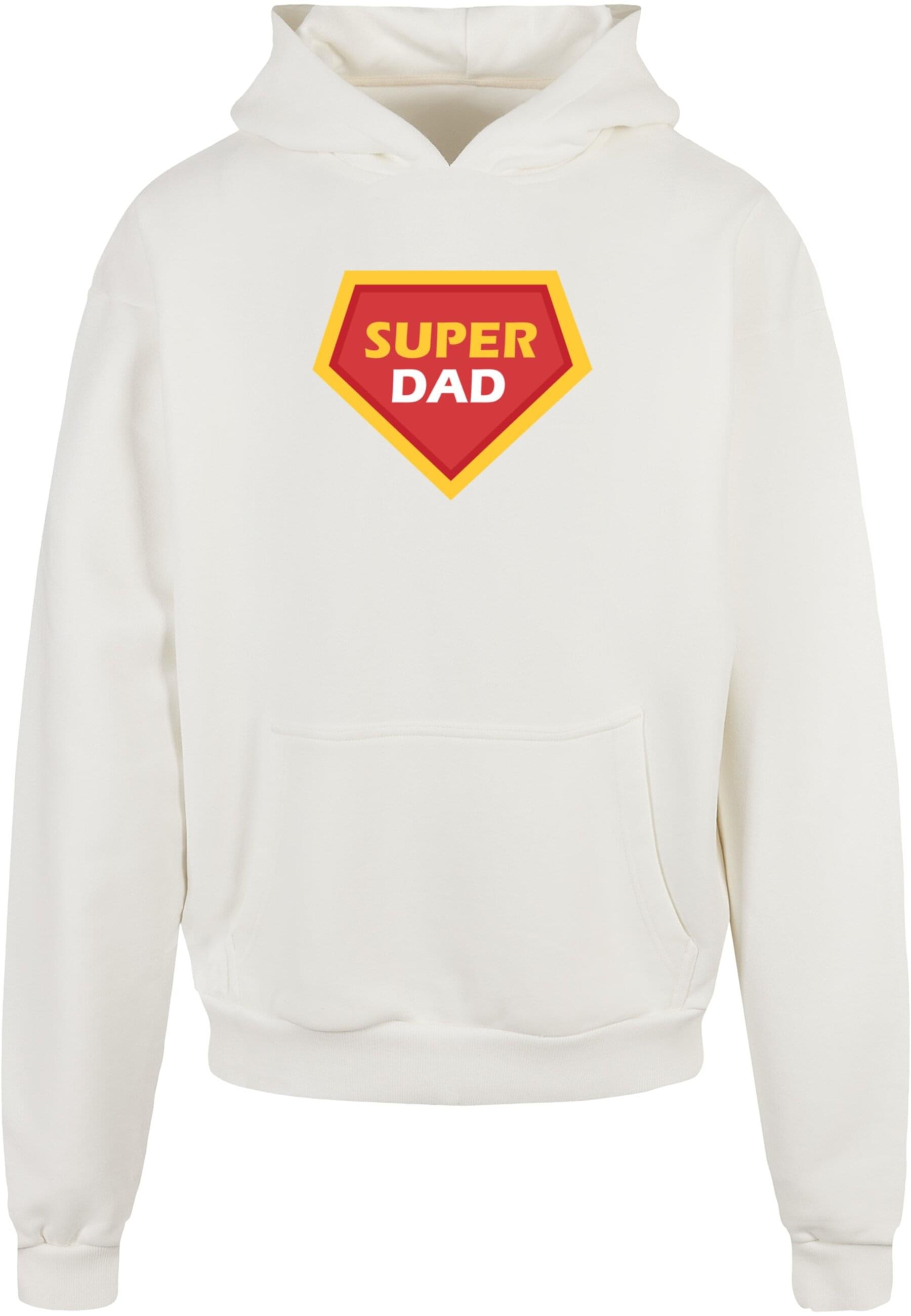 Kapuzensweatshirt »Merchcode Herren Fathers Day - Super dad Ultra Heavy Hoody«, (1 tlg.)