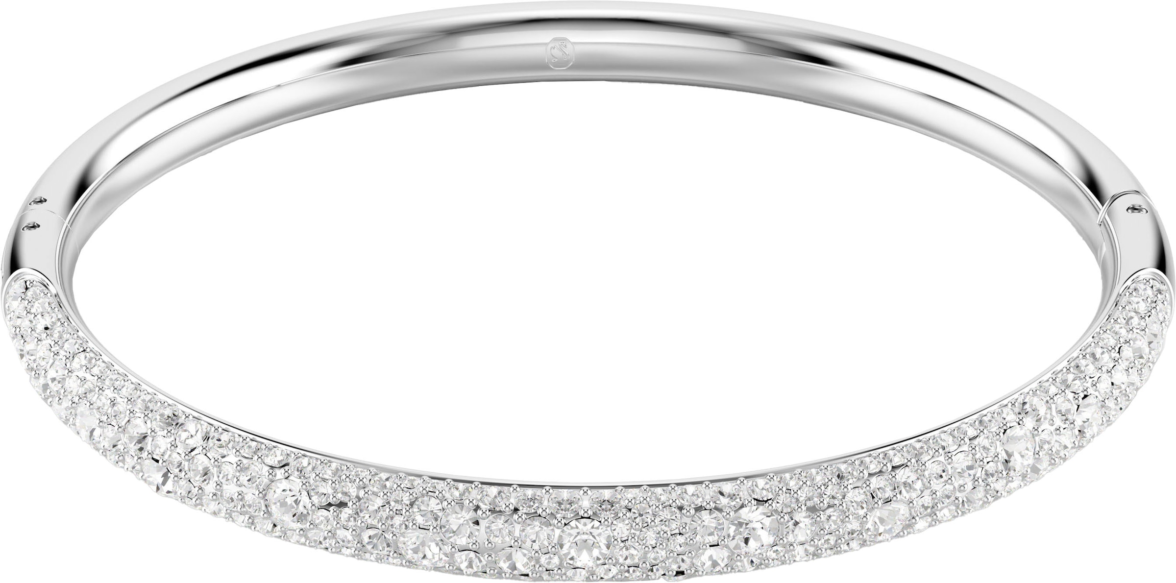 Swarovski Armreif »Meteora, Schnee-Pavé, 5684241, 5688611, 5688612«, mit Swarovski® Kristall