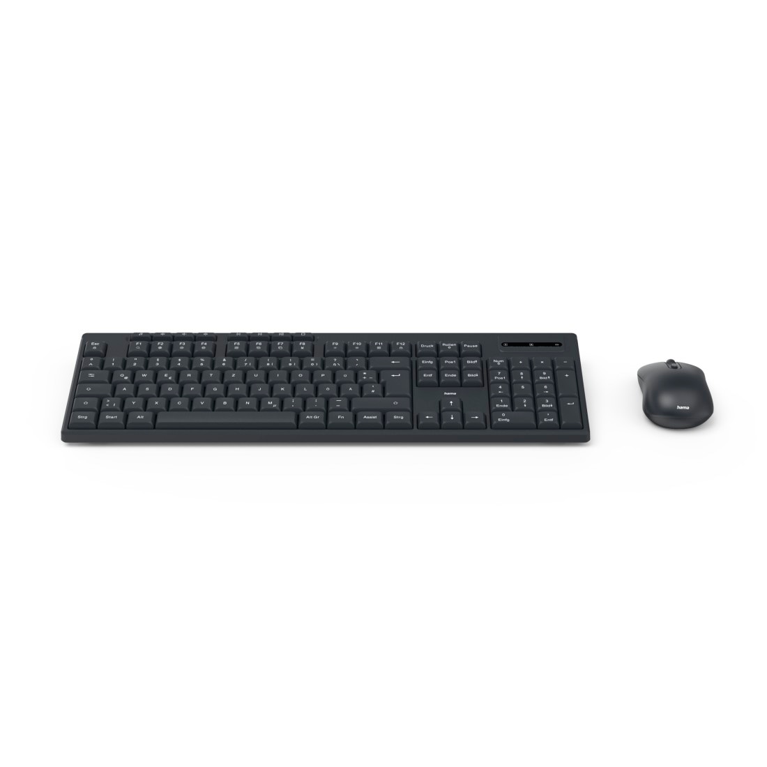 Hama Tastatur- und Maus-Set »Kabelloses Funktastatur-Maus-Set "WKM 200" (DE)«