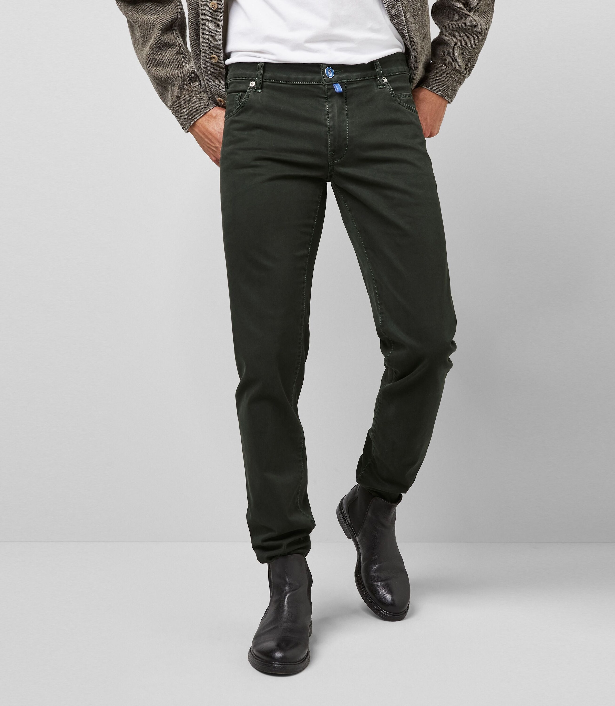 MEYER Chinos "M5 Slim" mit Stretch-Dehnbund günstig online kaufen