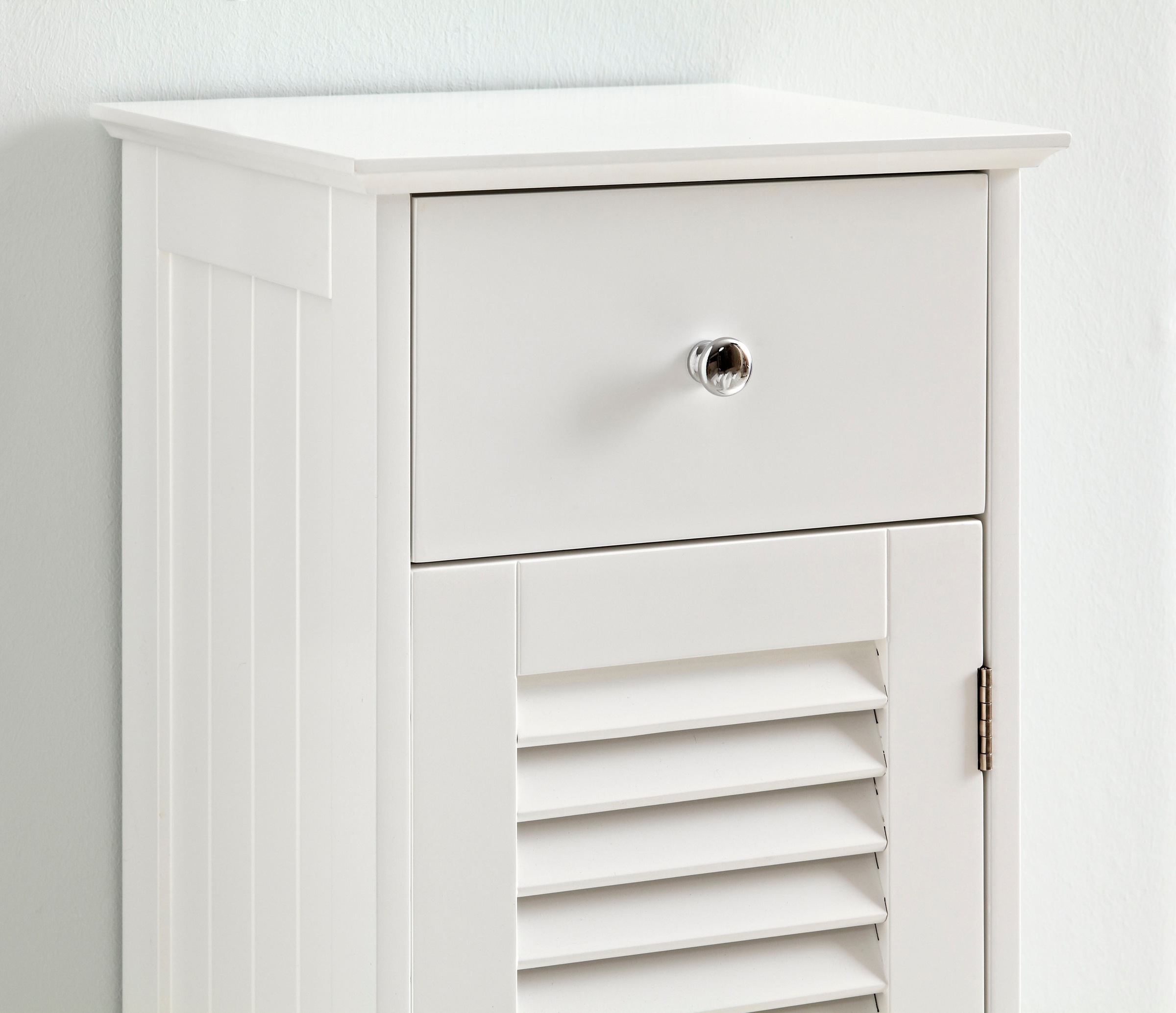 Saphir Badmöbel-Set »Quickset 928 5-teilig, Waschbeckenunterschrank mit LED-Spiegel«, (6 St.), Hochschrank, Unterschrank, Hängeschrank, 6 Türen, Weiß Glanz