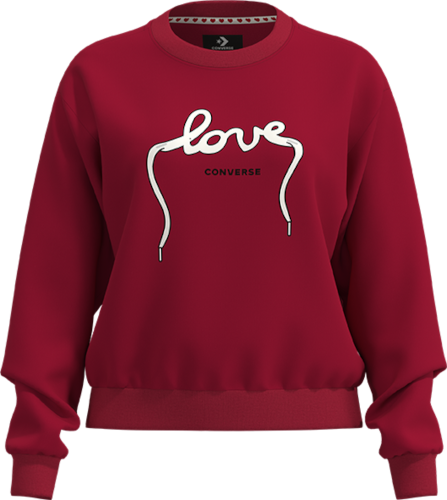 Converse Sweatshirt "LOVE LACES CREW", für Erwachsene, sportlicher Stil, fü günstig online kaufen